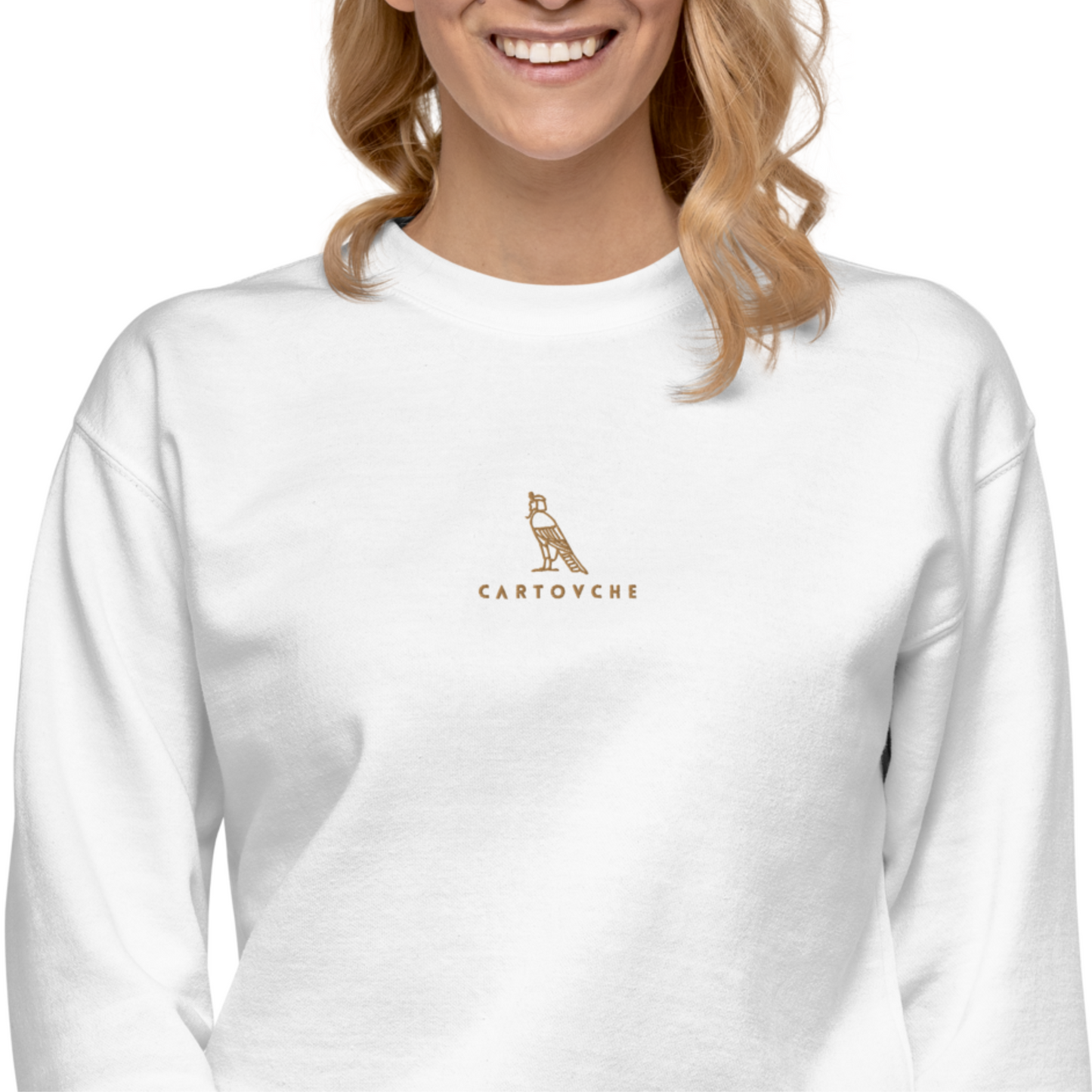 Women's Embroidered Cotton Sweatshirt