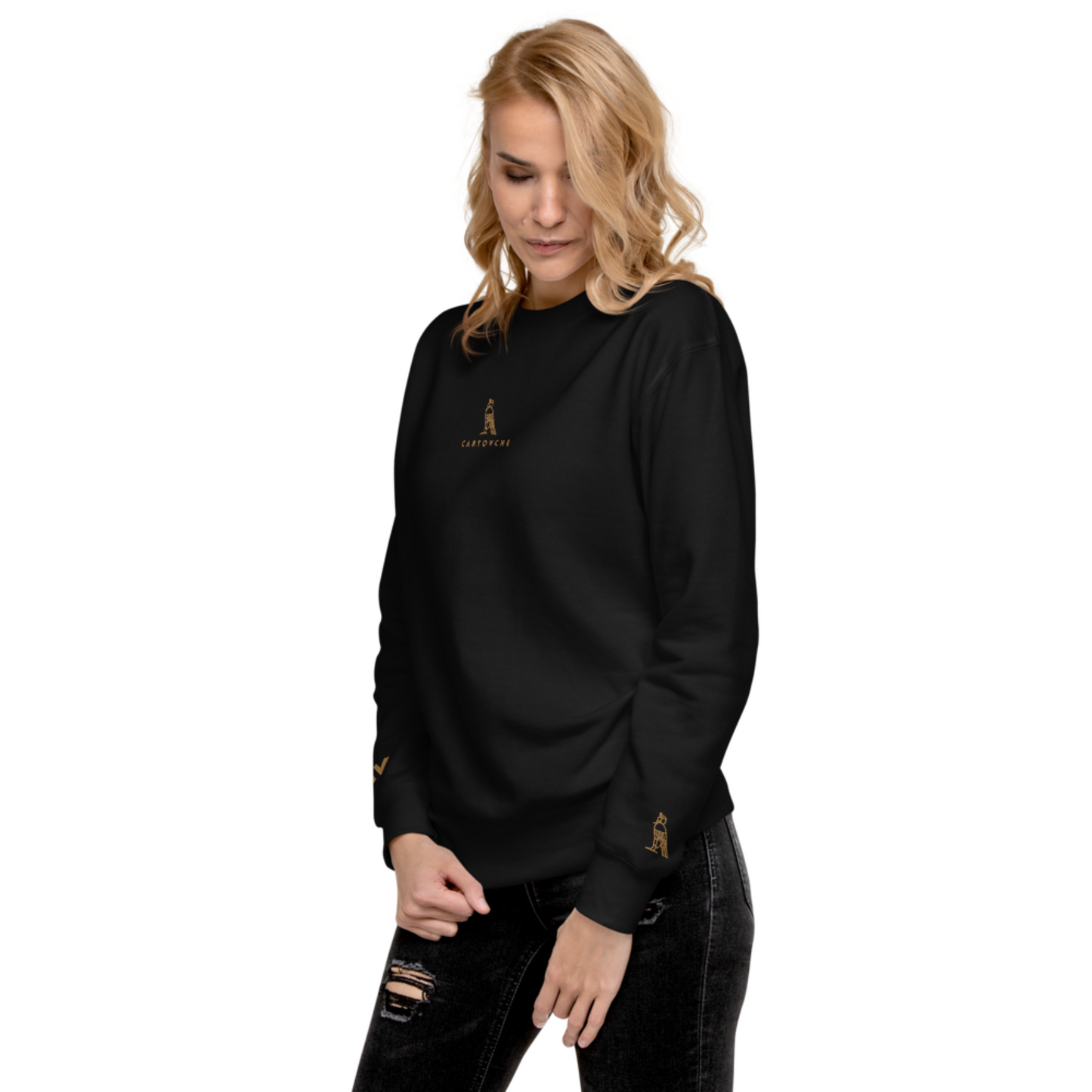 Women's Embroidered Cotton Sweatshirt