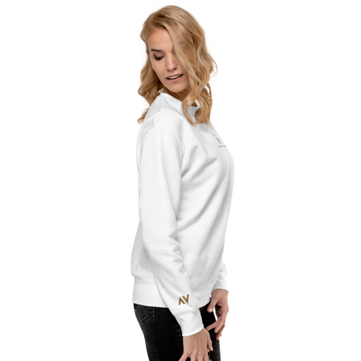 Women's Embroidered Cotton Sweatshirt
