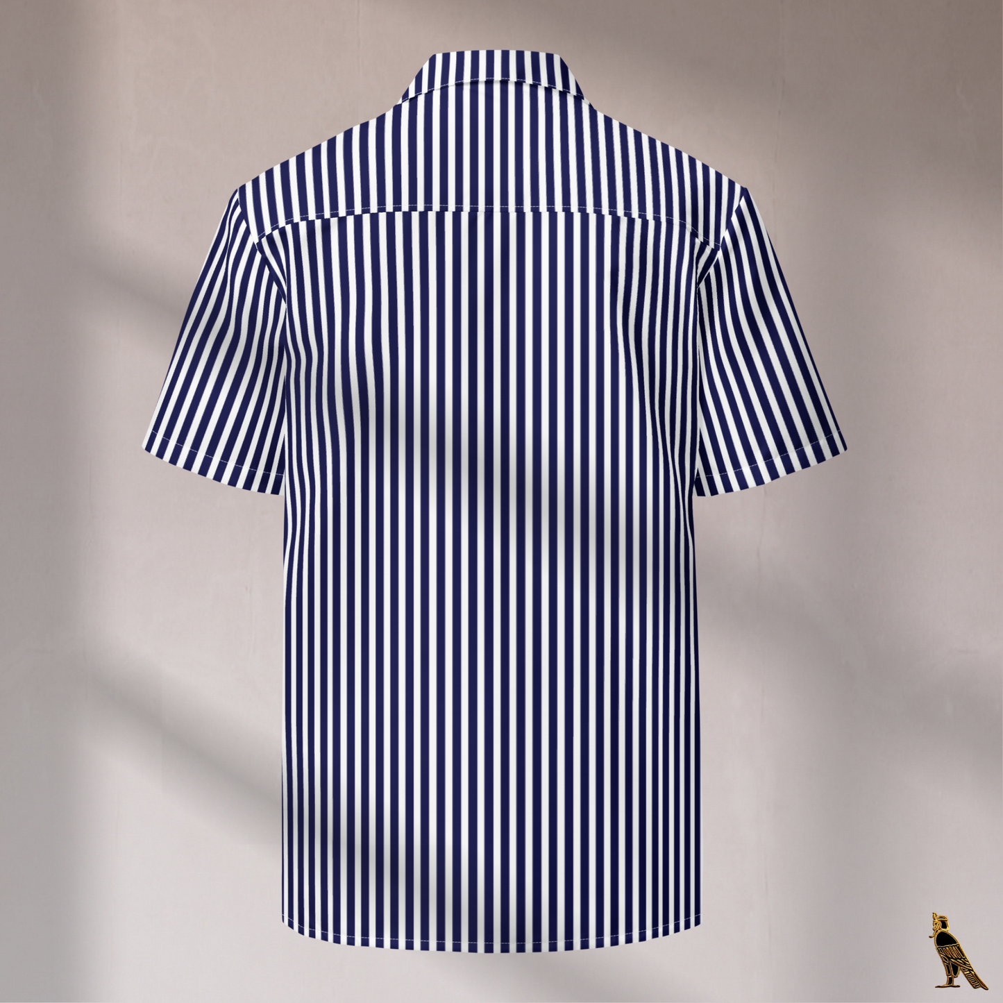 Blue & White Stripe Vacation Shirt
