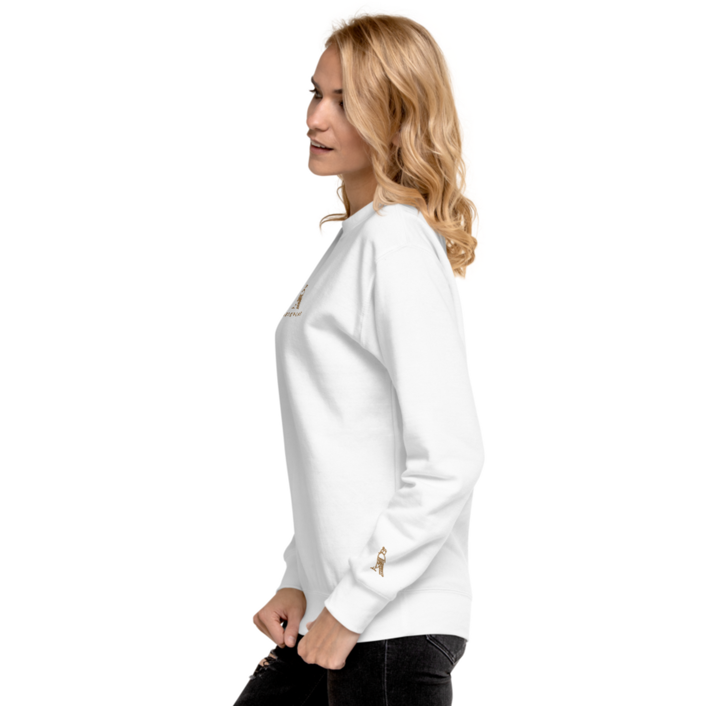 Women's Embroidered Cotton Sweatshirt