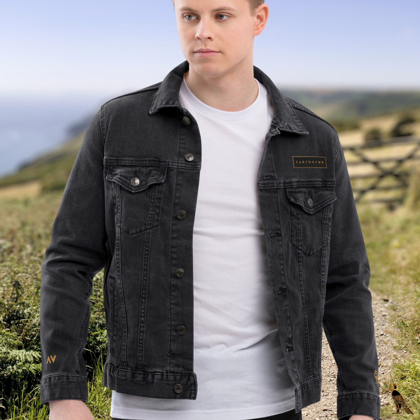 Men's Denim Jacket | Black