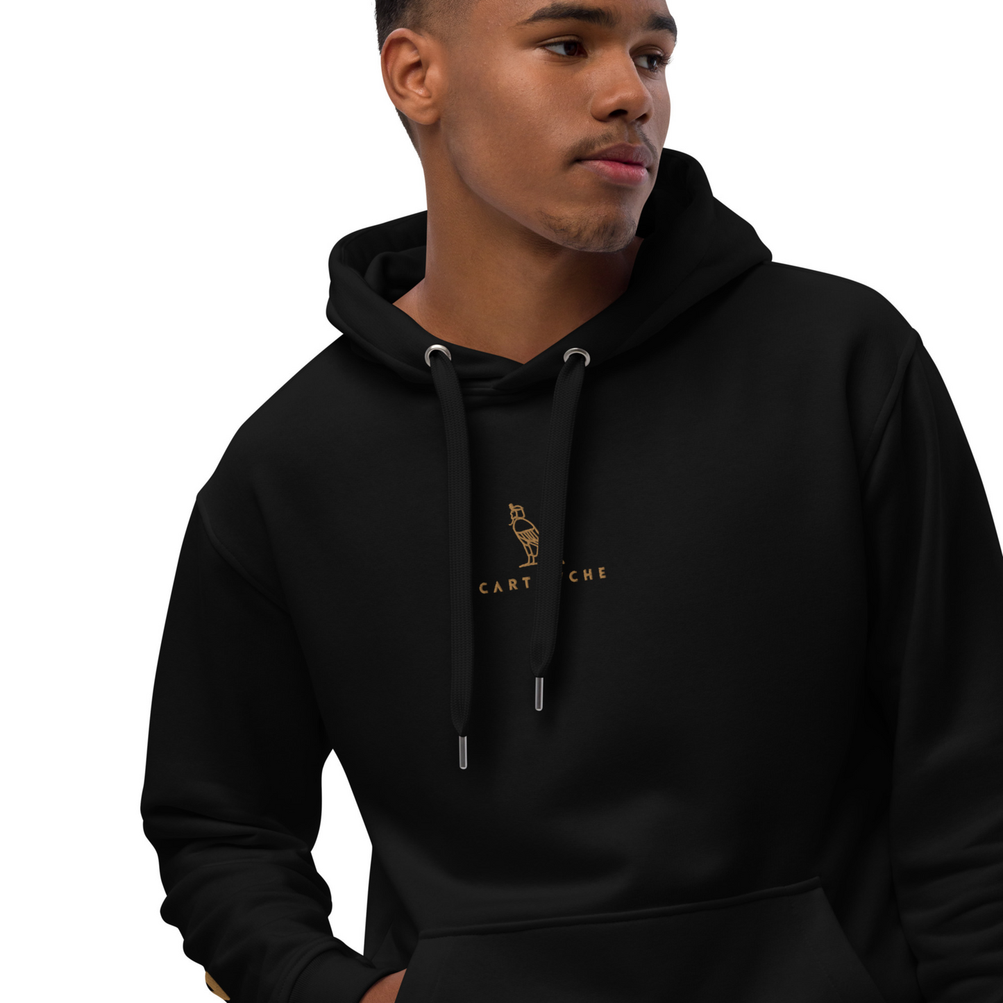 Men's Embroidered Eco-Hoodie