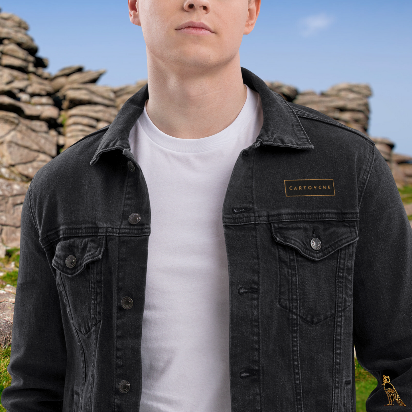 Men's Denim Jacket | Black