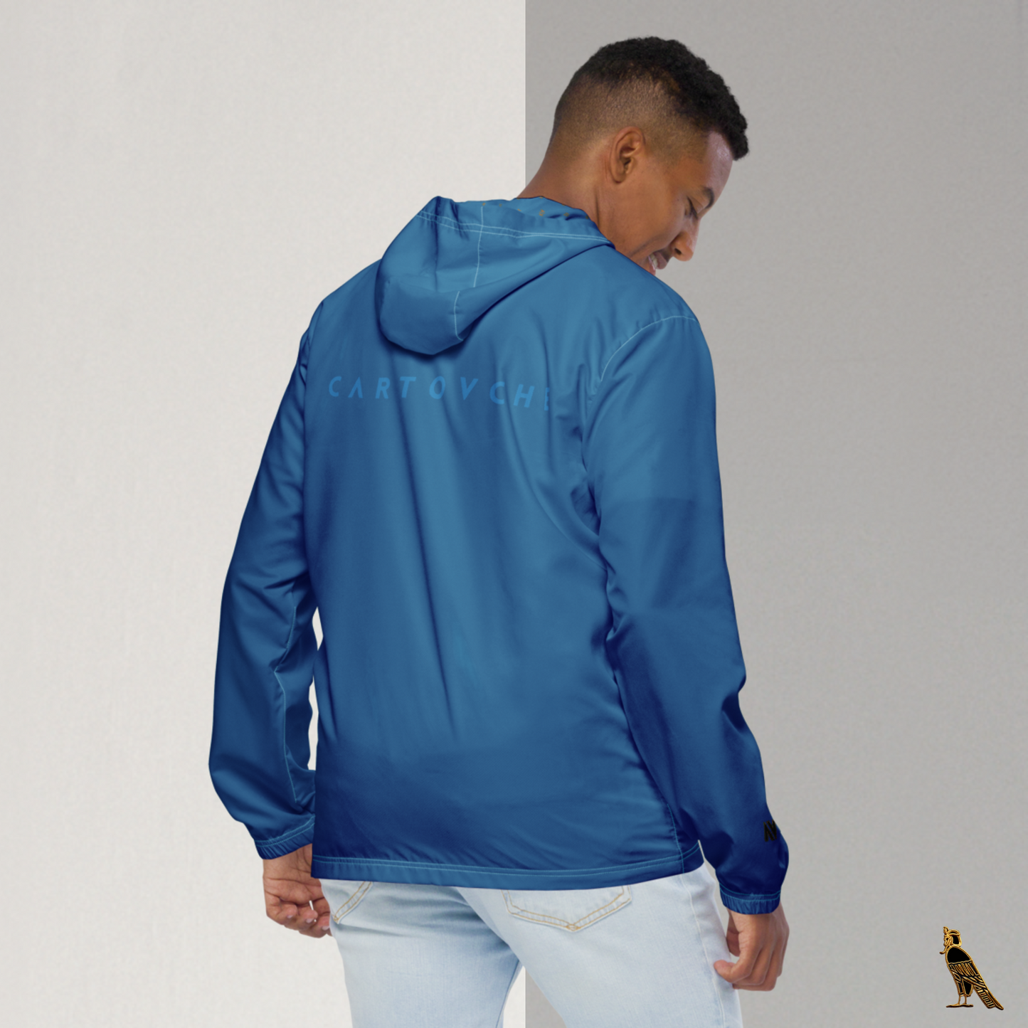 Men’s Windbreaker Jacket | Wave Ride Blue