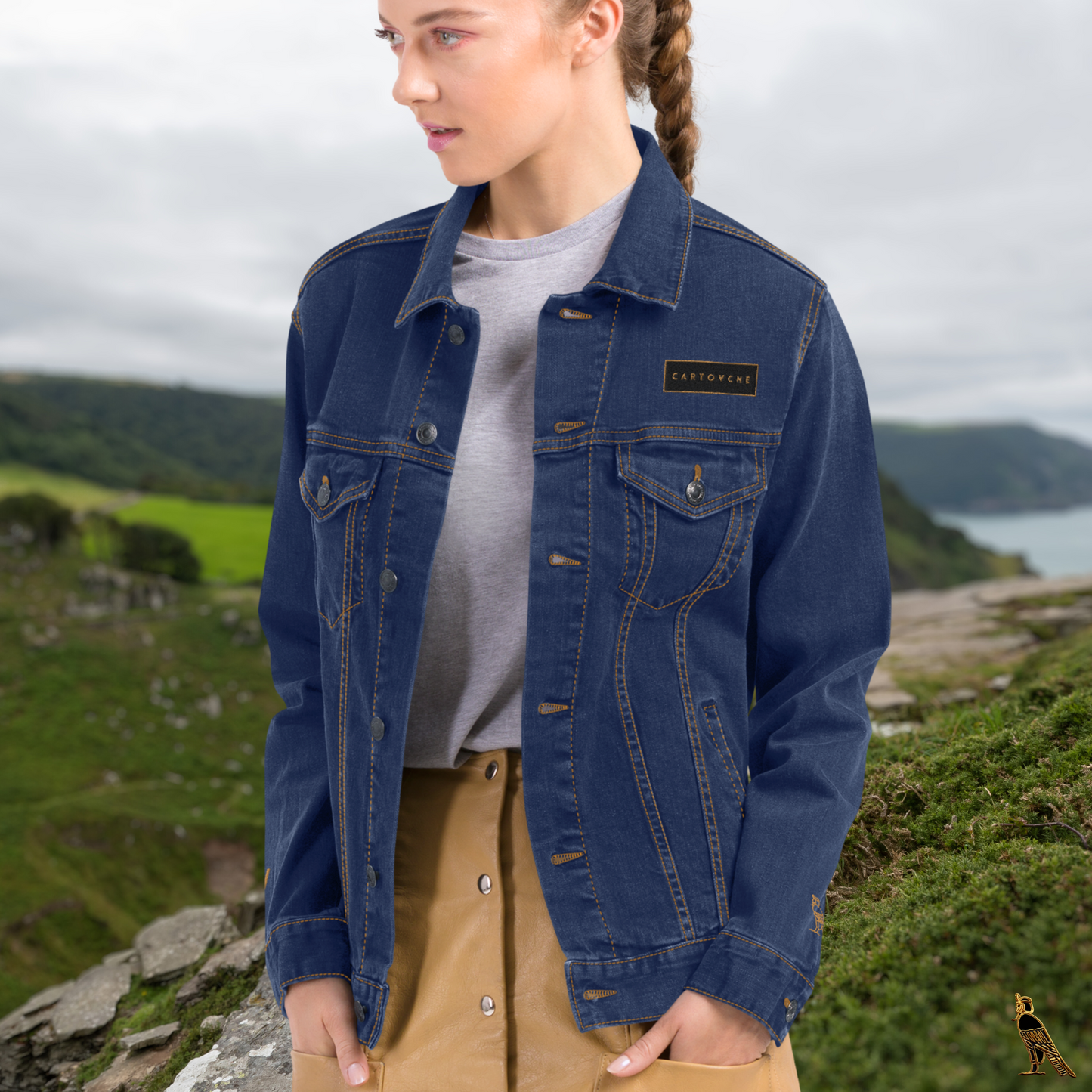 Women's Denim Jacket | Navy Blue