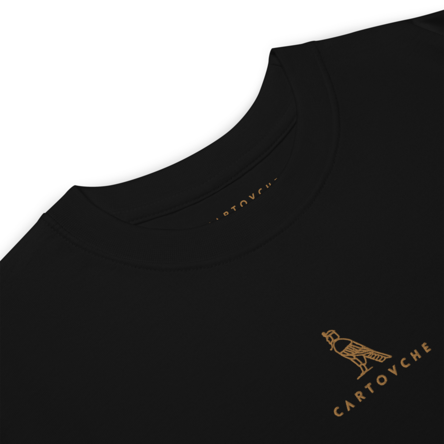 Men’s Embroidered 100% Cotton Heavyweight T-Shirt