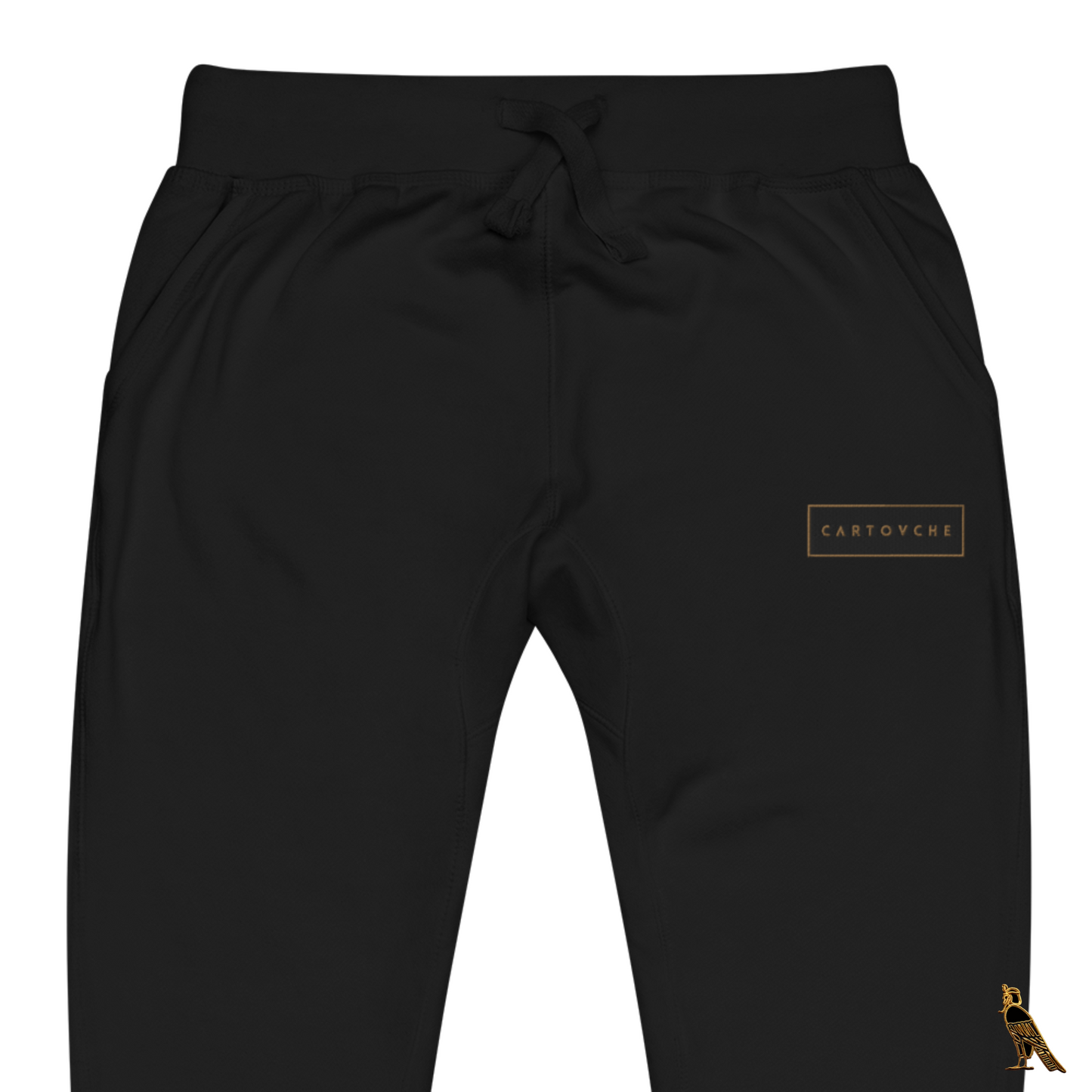Men's Embroidered Fleece Sweatpants | Black Label