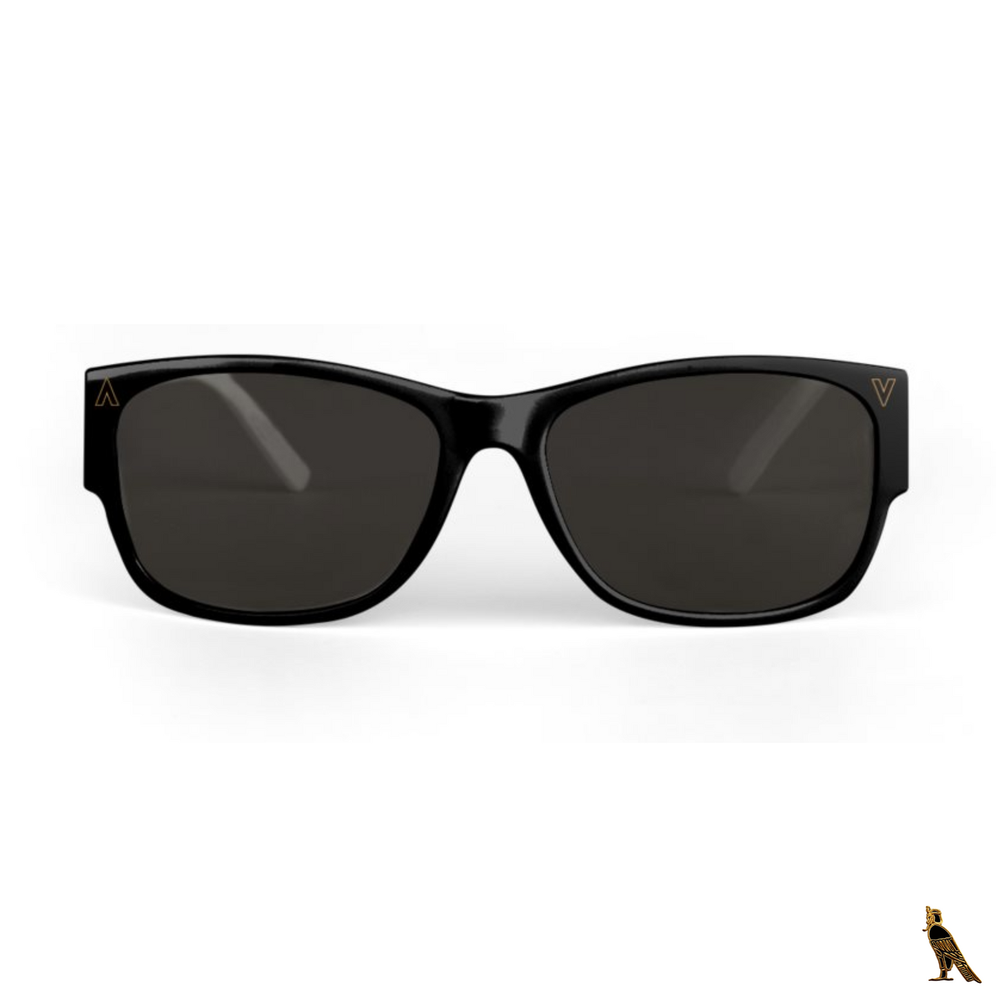 Sunglasses (Black) - Cartovche Logo