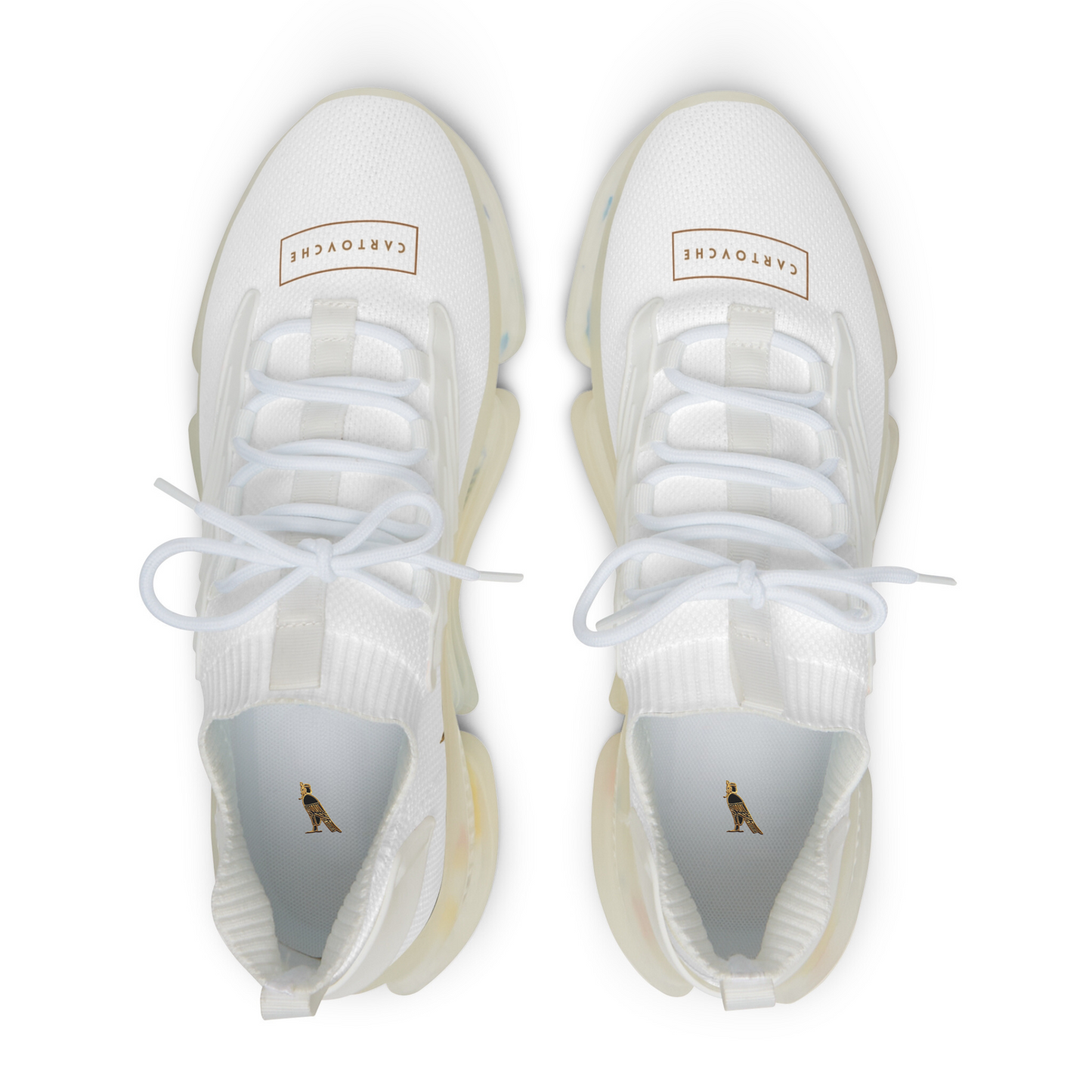 Men's Mesh Sneakers | 'Cartovche Veloce' (All-White)