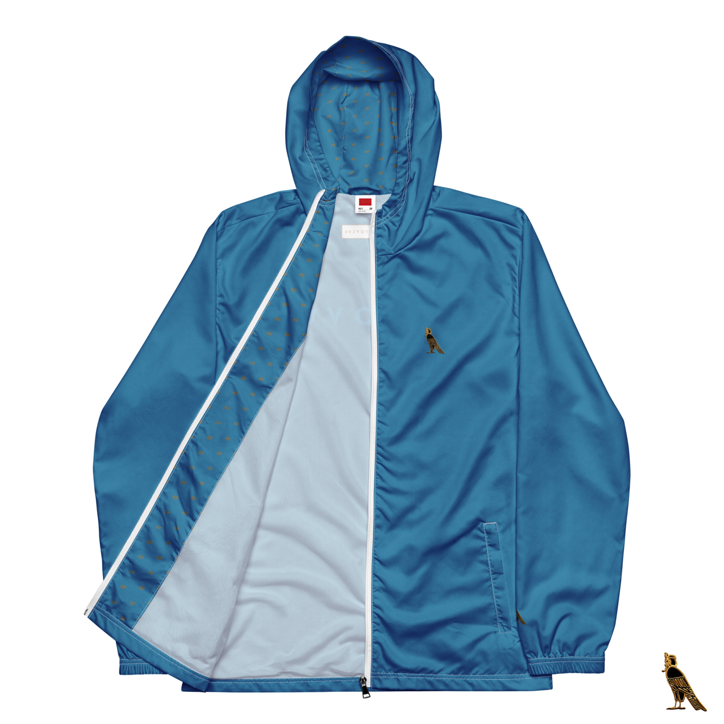 Men’s Windbreaker Jacket | Wave Ride Blue