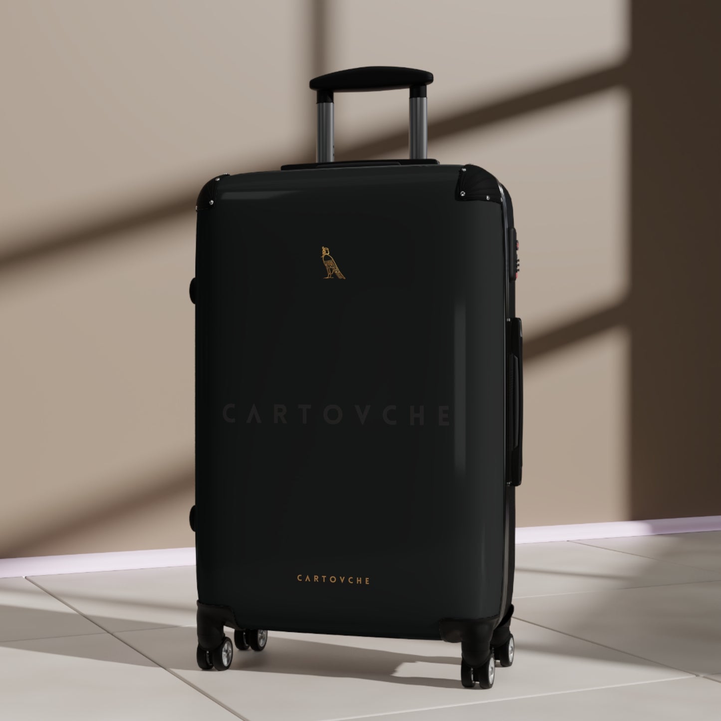 Suitcase | Black (Horizontal Cartovche Logo)