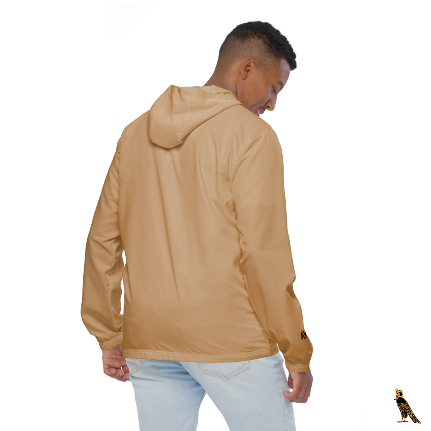 Men’s Windbreaker Jacket | Sheepskin Beige