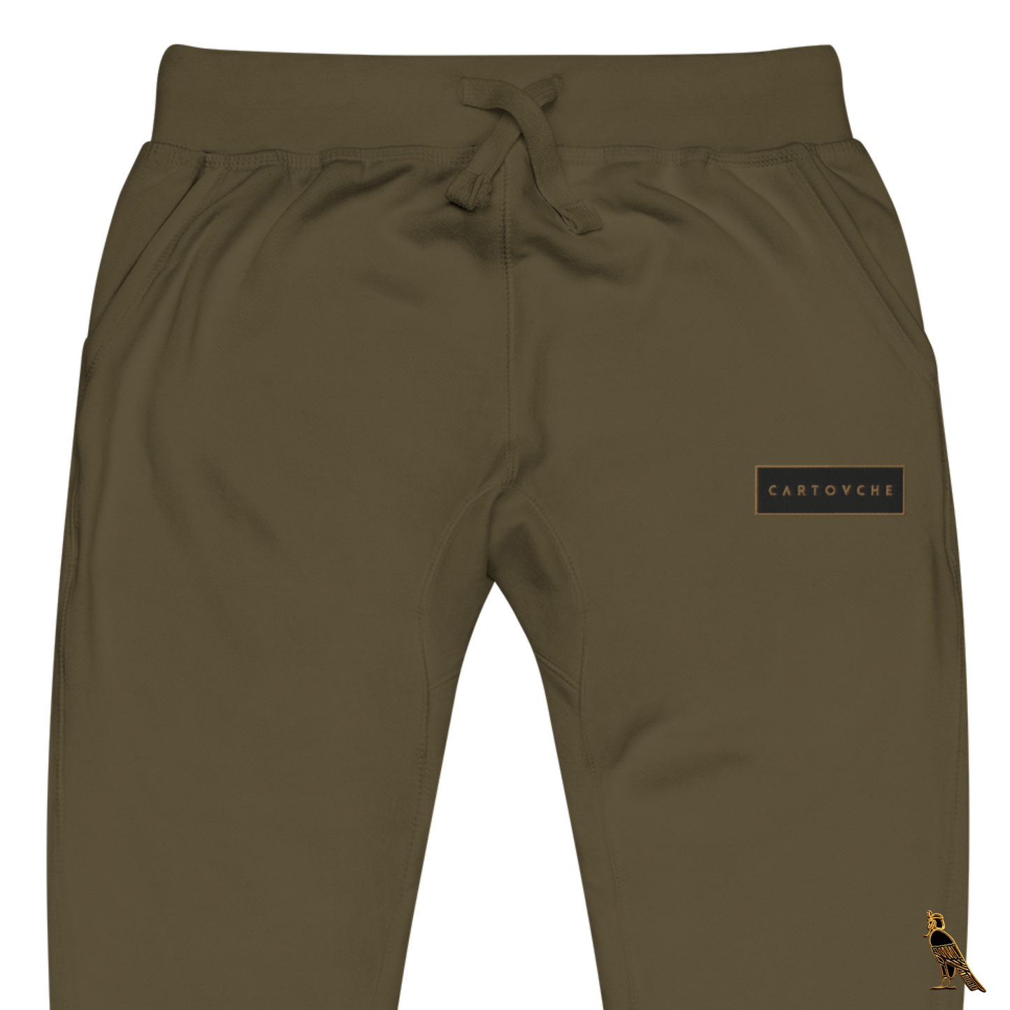 Men's Embroidered Fleece Sweatpants | Black Label