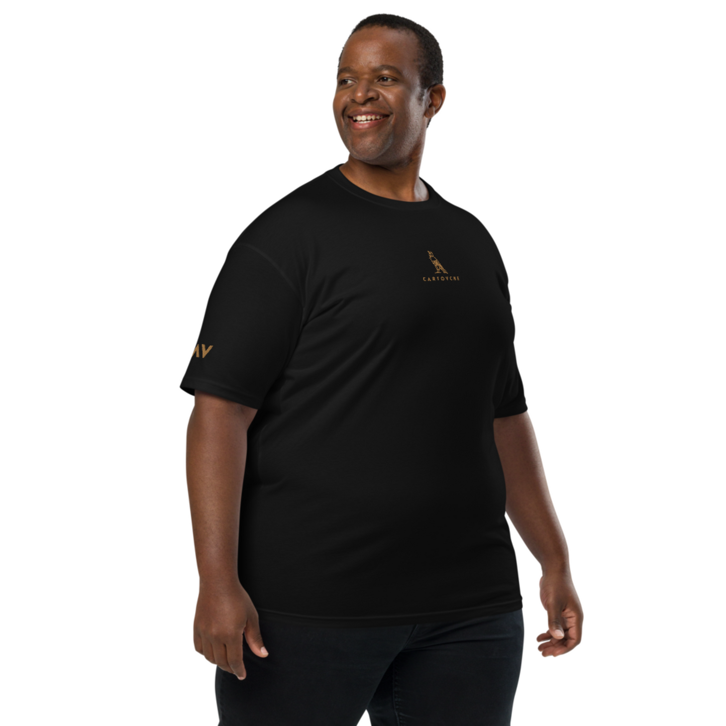 Men’s Embroidered 100% Cotton Heavyweight T-Shirt