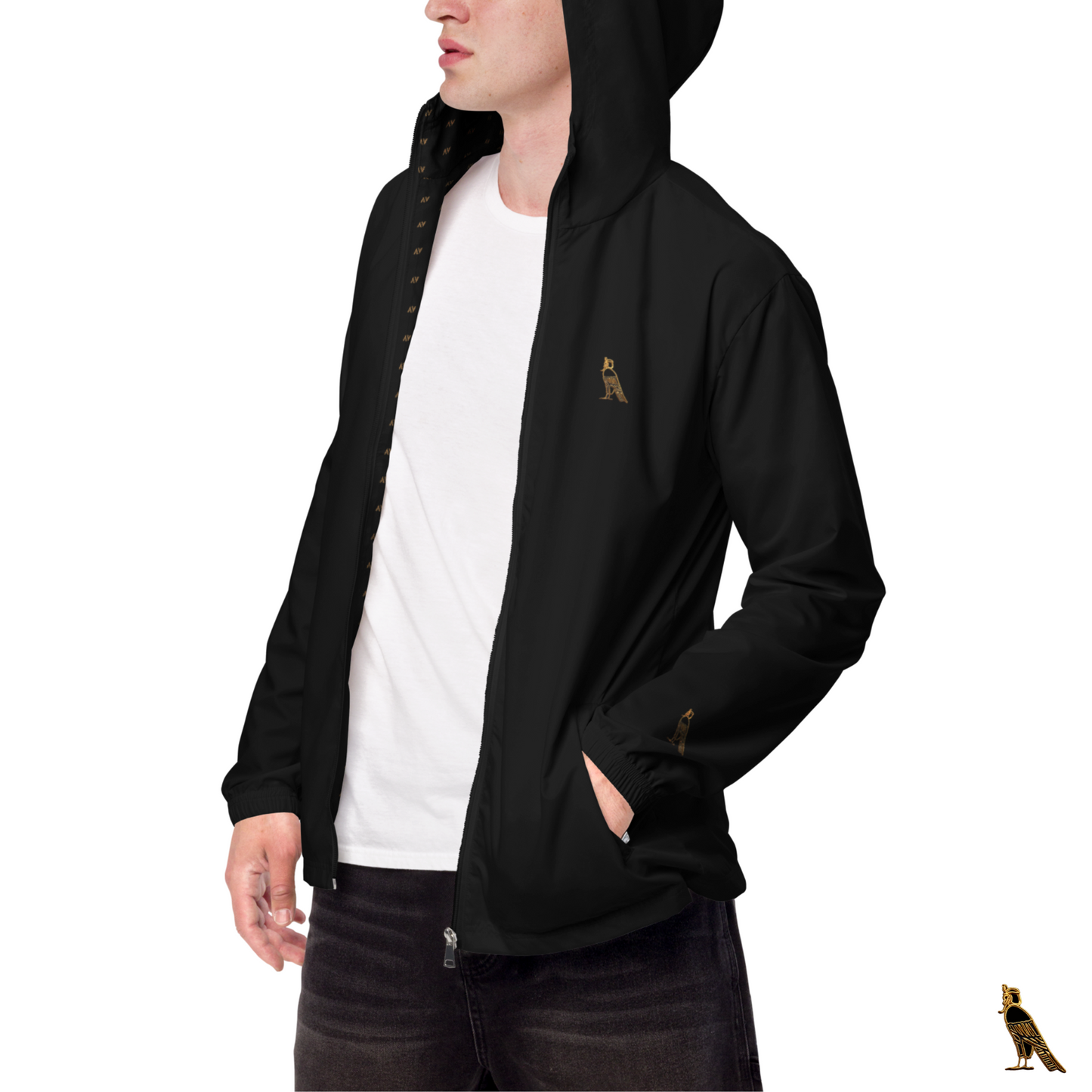 Men’s Windbreaker Jacket | Black