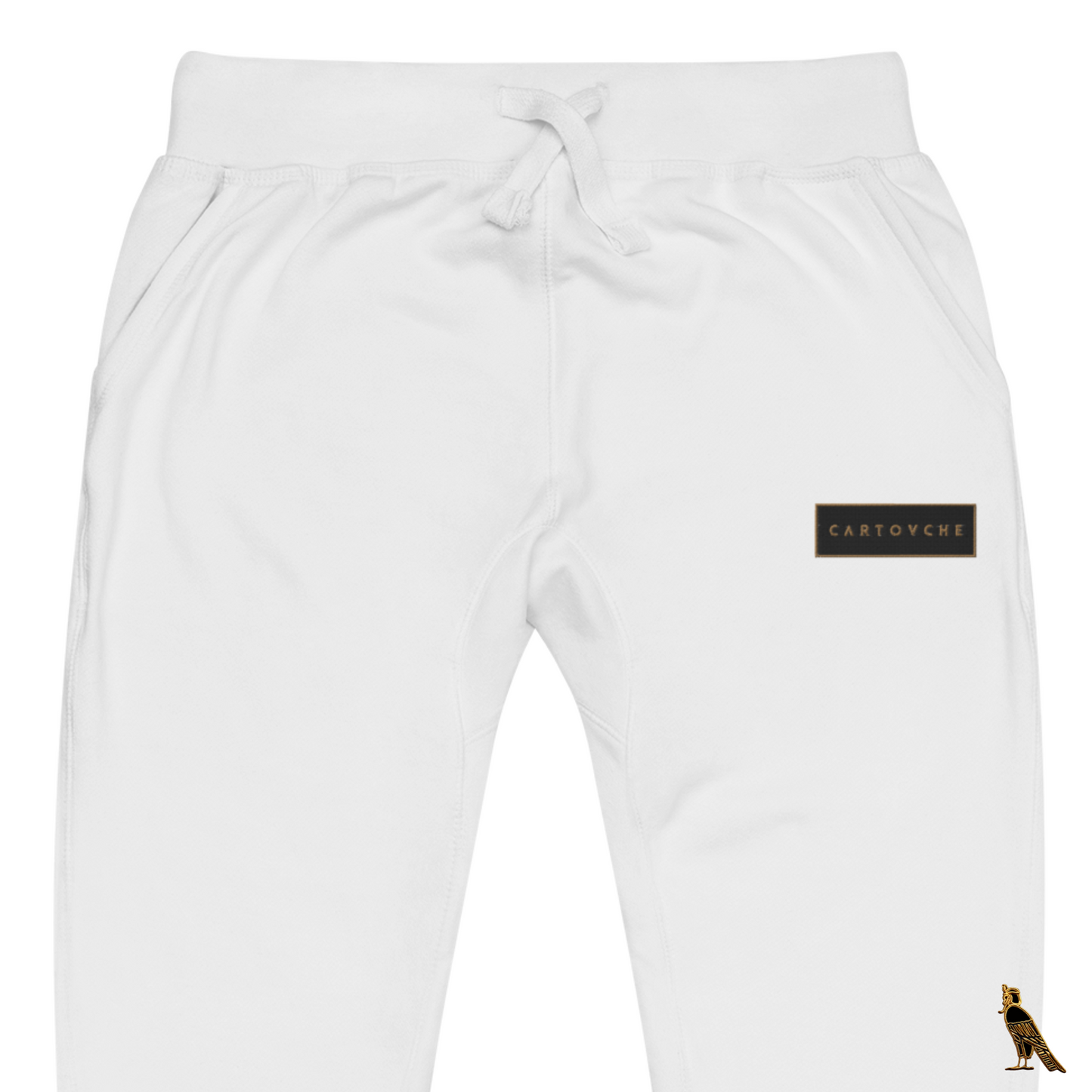 Men's Embroidered Fleece Sweatpants | Black Label
