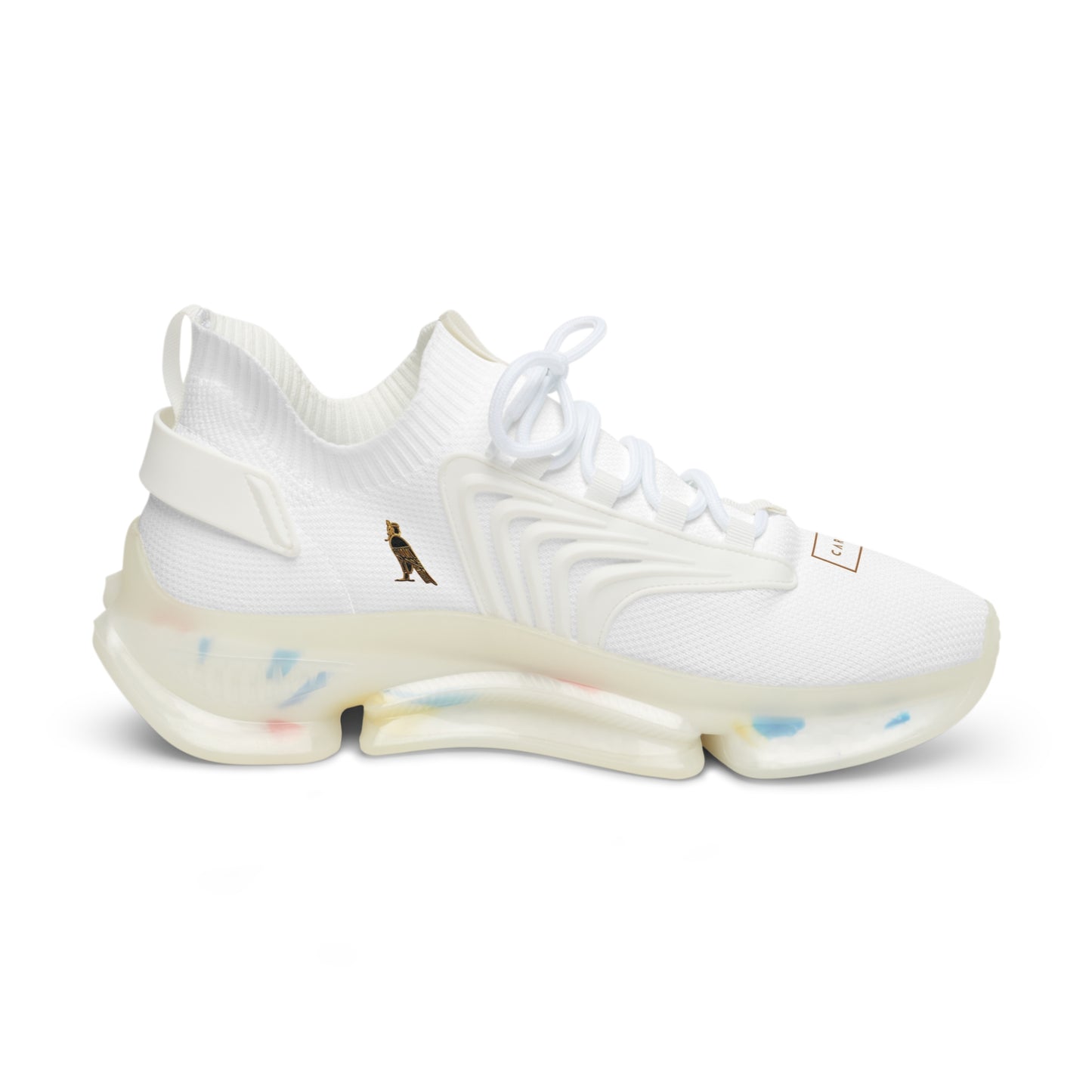 Men's Mesh Sneakers | 'Cartovche Veloce' (All-White)