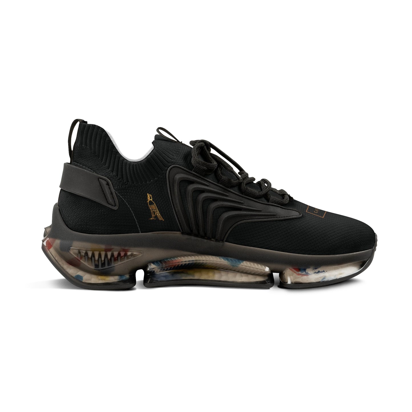 Men's Mesh Sneakers | 'Cartovche Veloce' (All-Black)