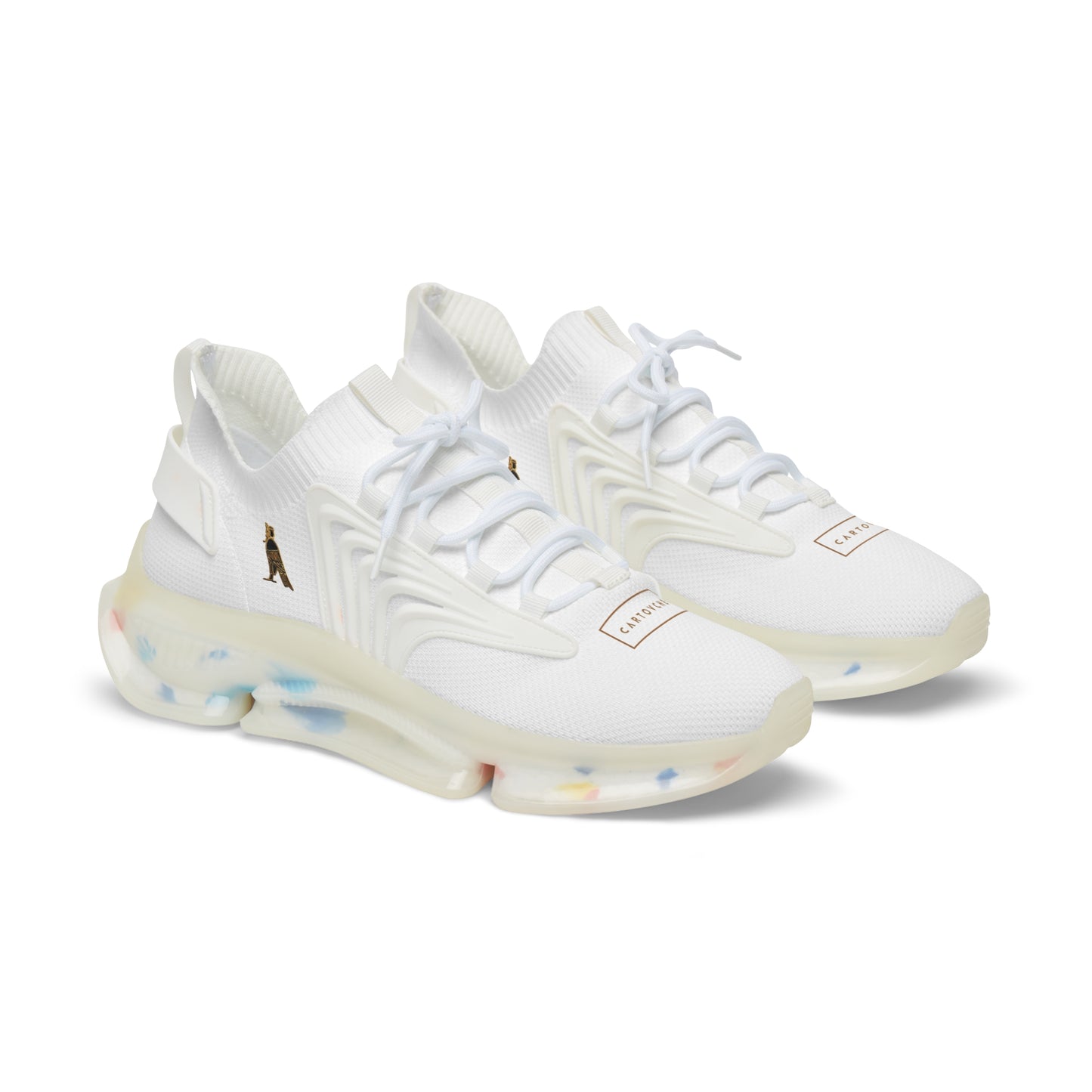Men's Mesh Sneakers | 'Cartovche Veloce' (All-White)