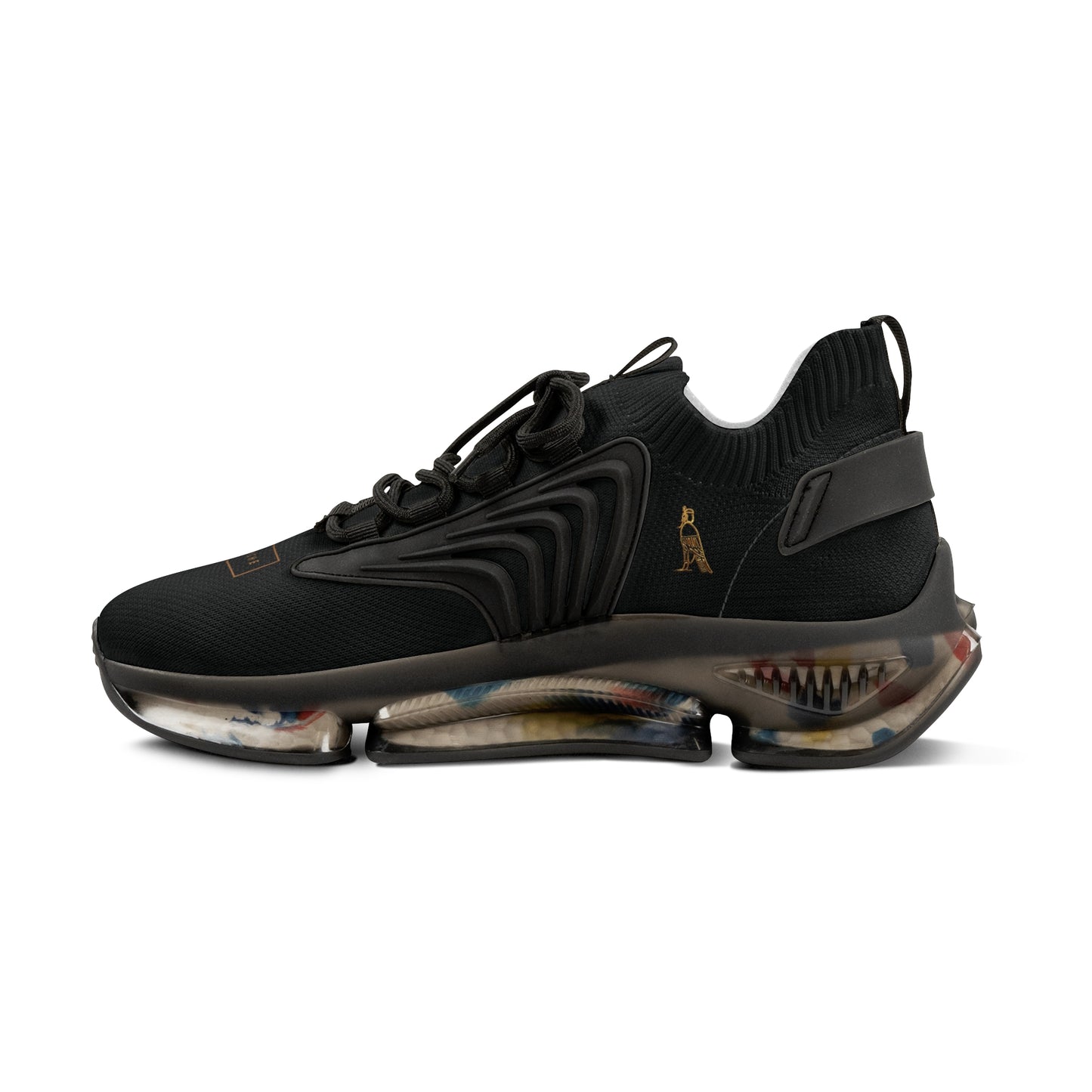 Men's Mesh Sneakers | 'Cartovche Veloce' (All-Black)