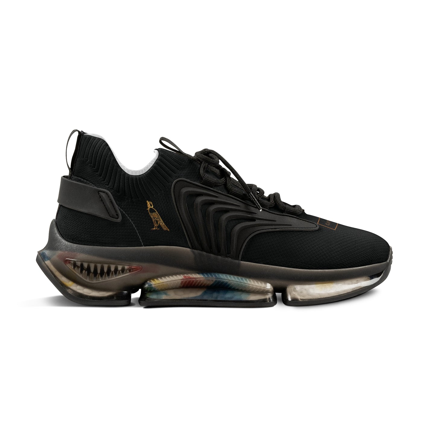 Men's Mesh Sneakers | 'Cartovche Veloce' (All-Black)