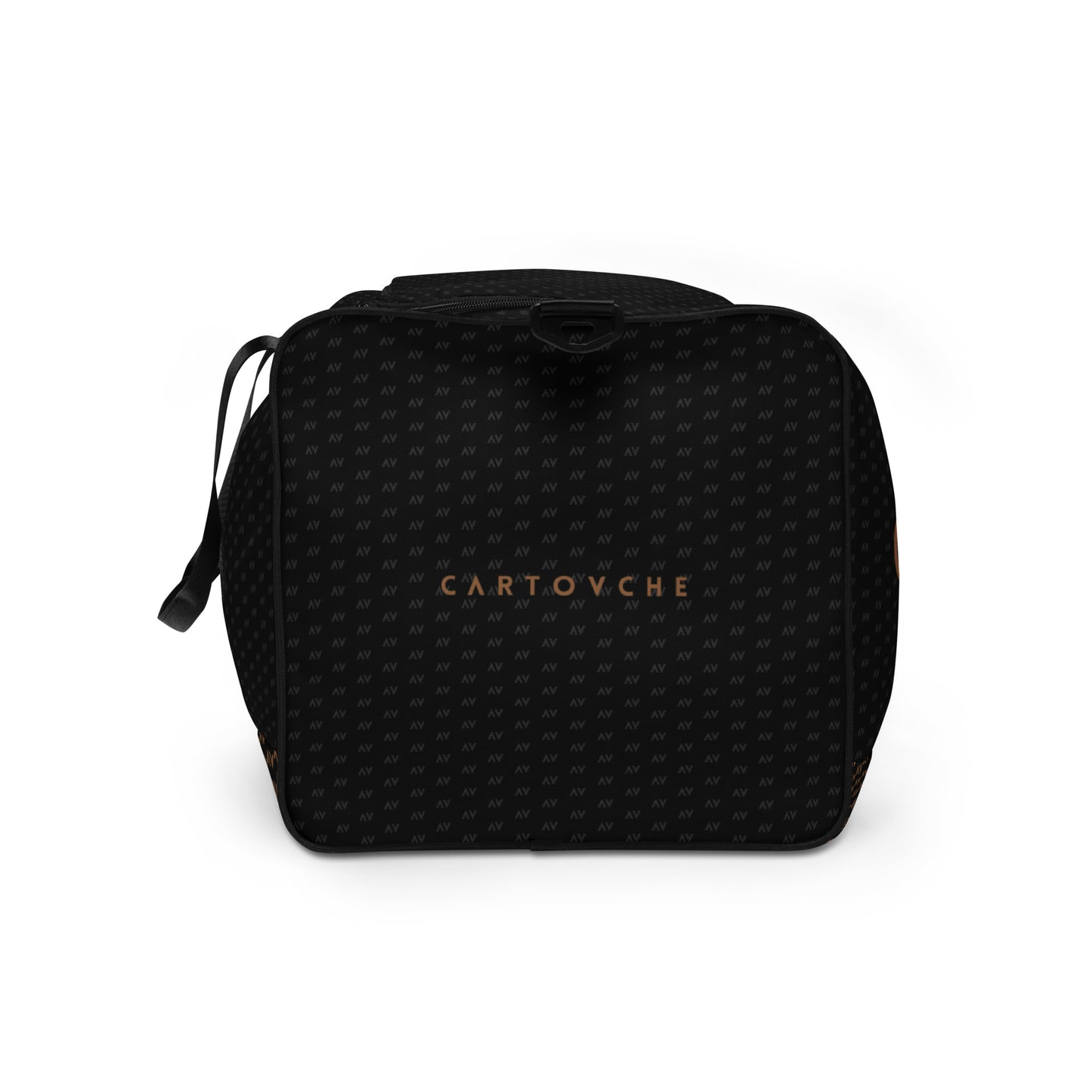 Cartovche Duffle Bag - Large Logo (Black with Gold)
