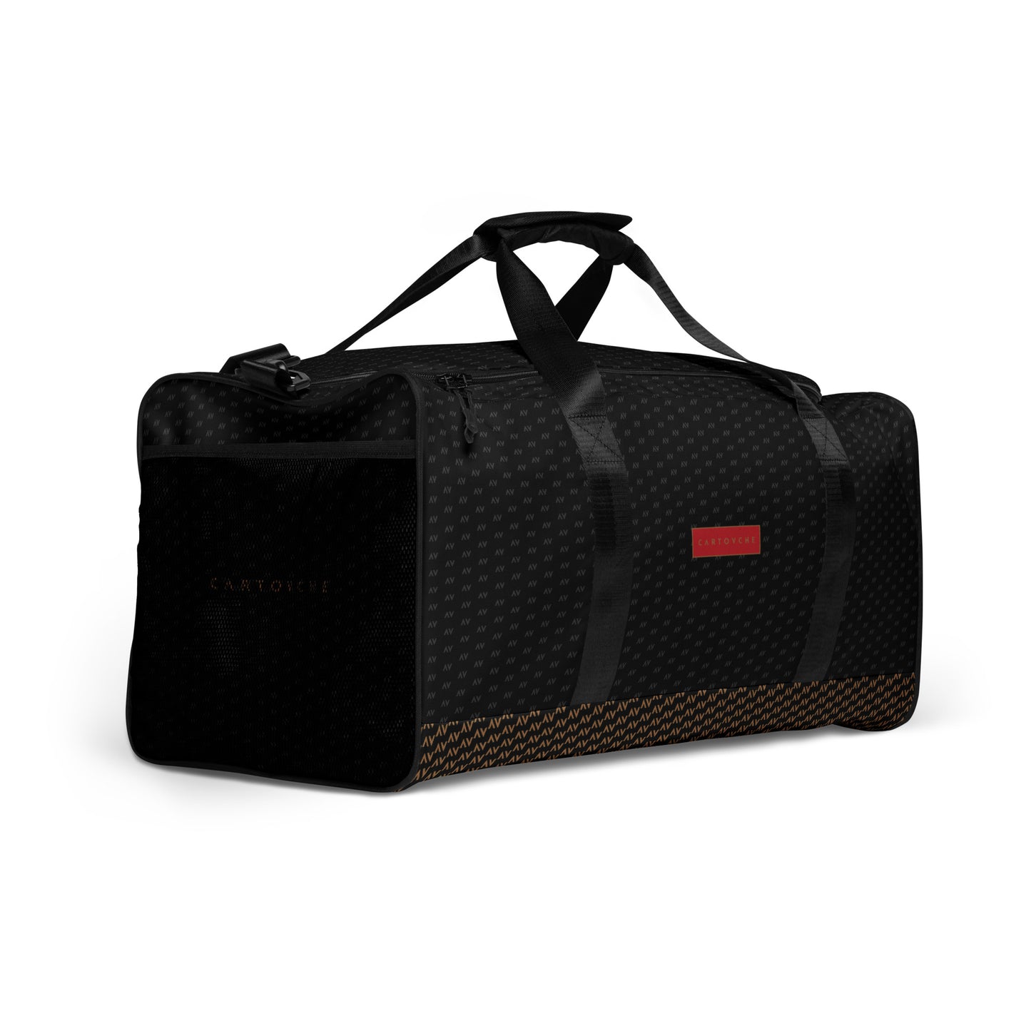 Cartovche Duffle Bag (Black & Gold - Red Label)