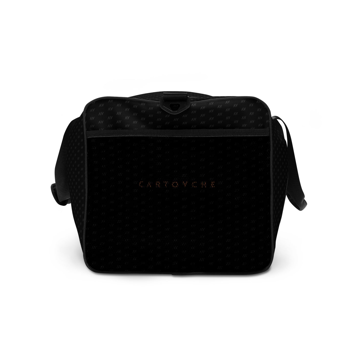 Cartovche Duffle Bag (Black on Black with Gold - Red Label)