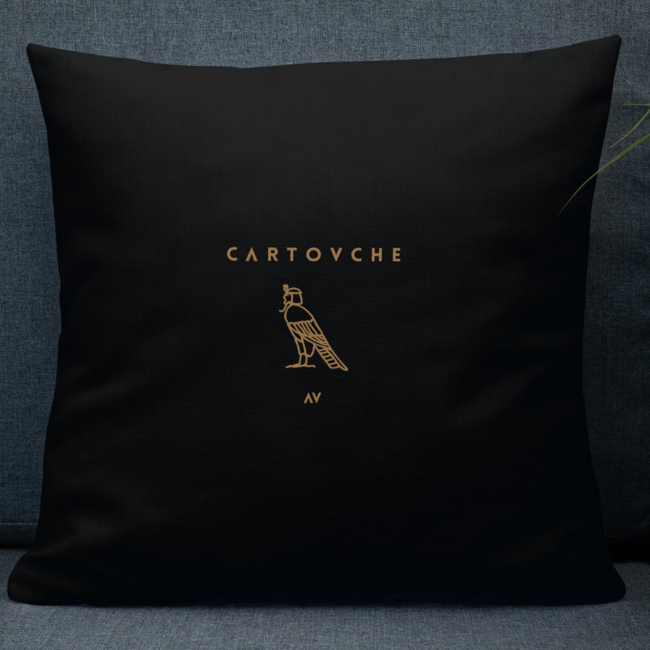 'Gold X & O's' Cushion