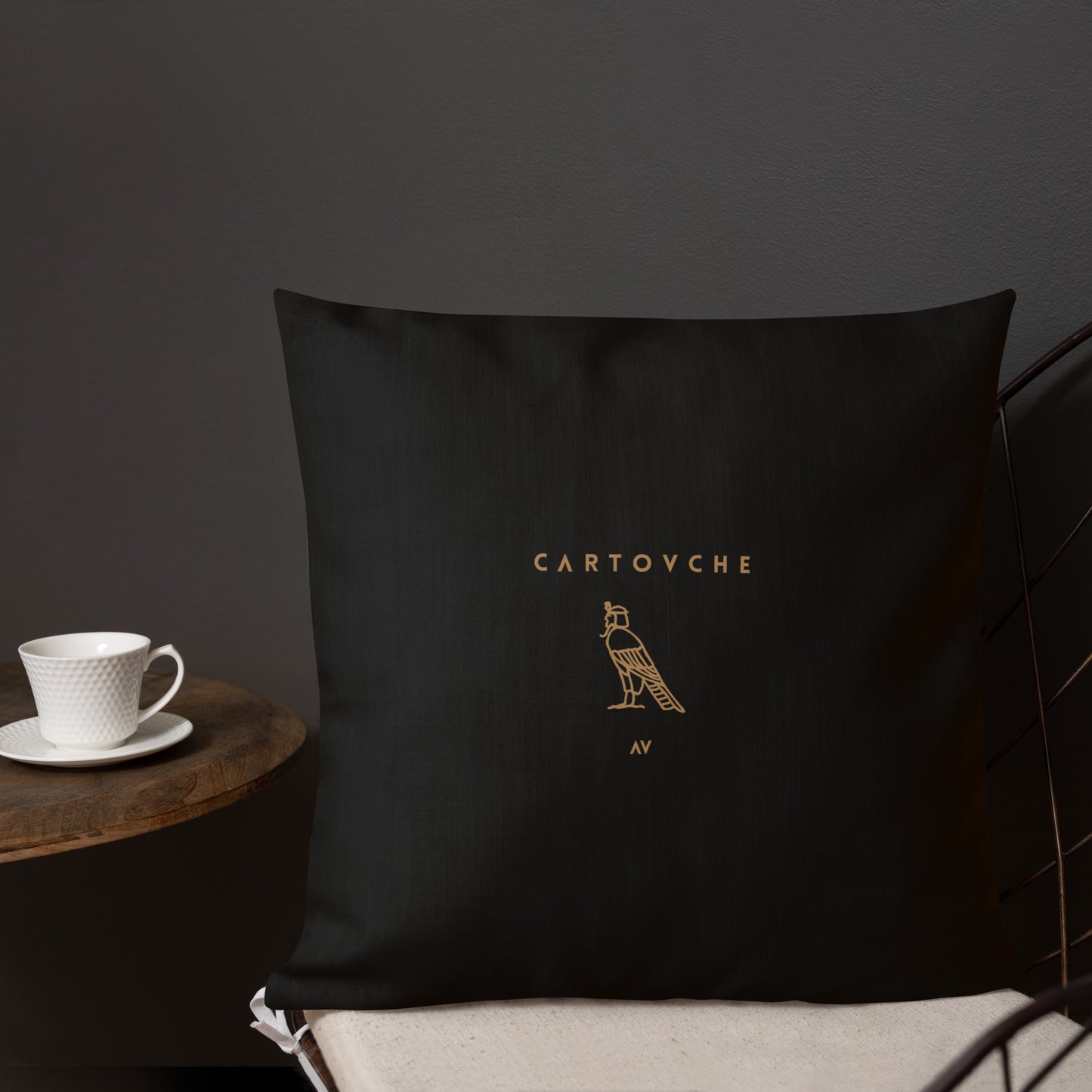 'Gold Geometry' Cushion