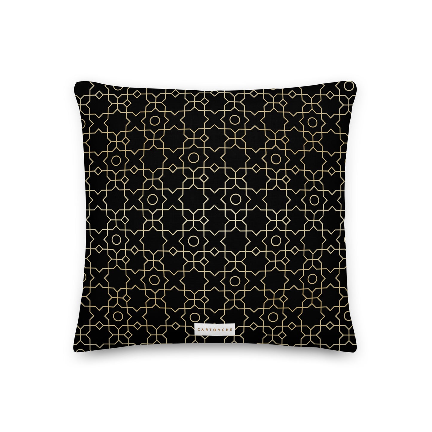 'Gold X & O's' Cushion