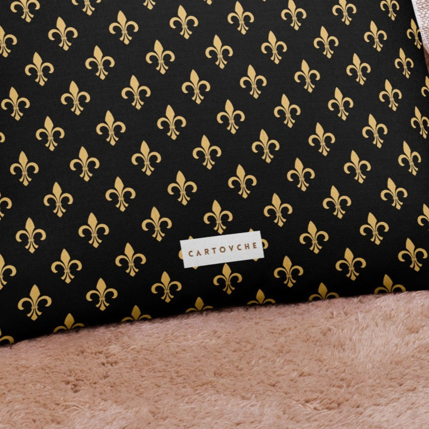 'Gold Fleur-de-lis' Cushion