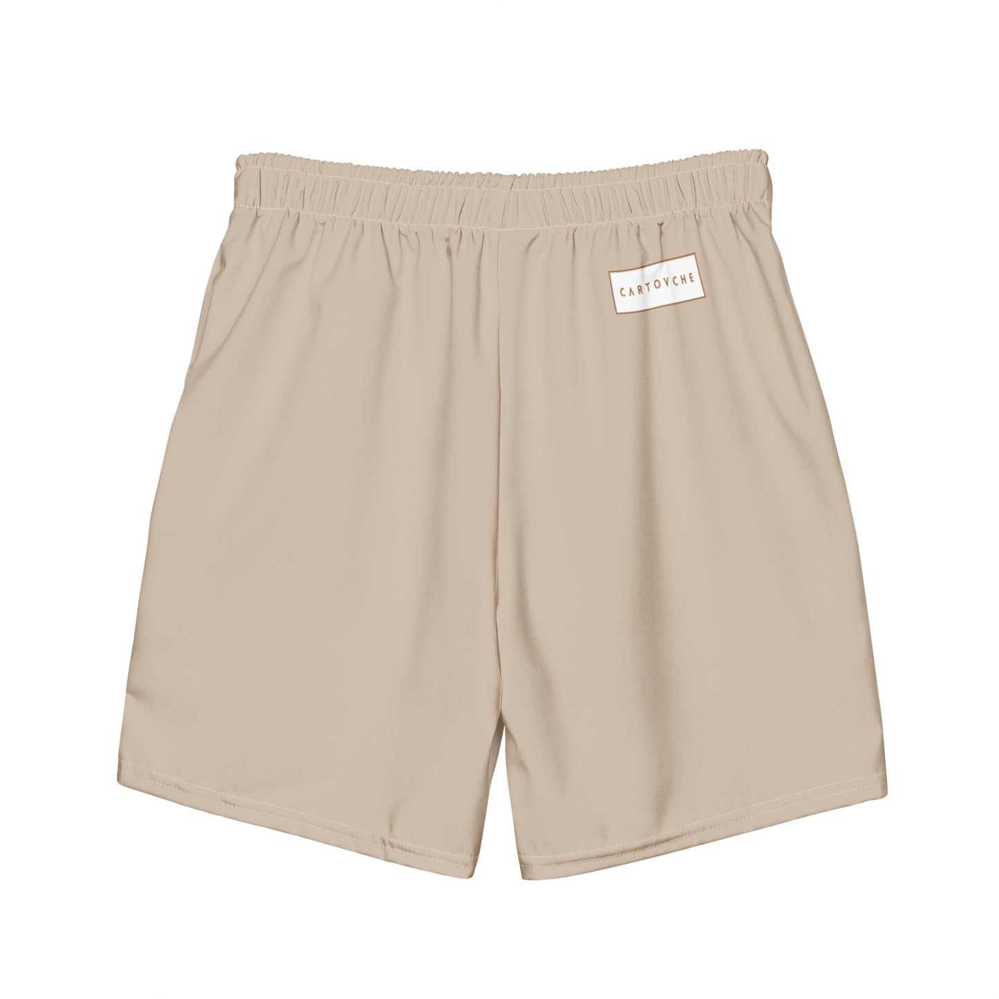 Men's Swim Trunks - Horus Logo (Khaki)