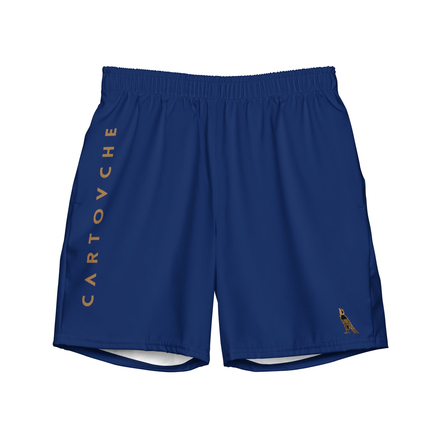Men's Swim Trunks - Cartovche Logo (Navy)