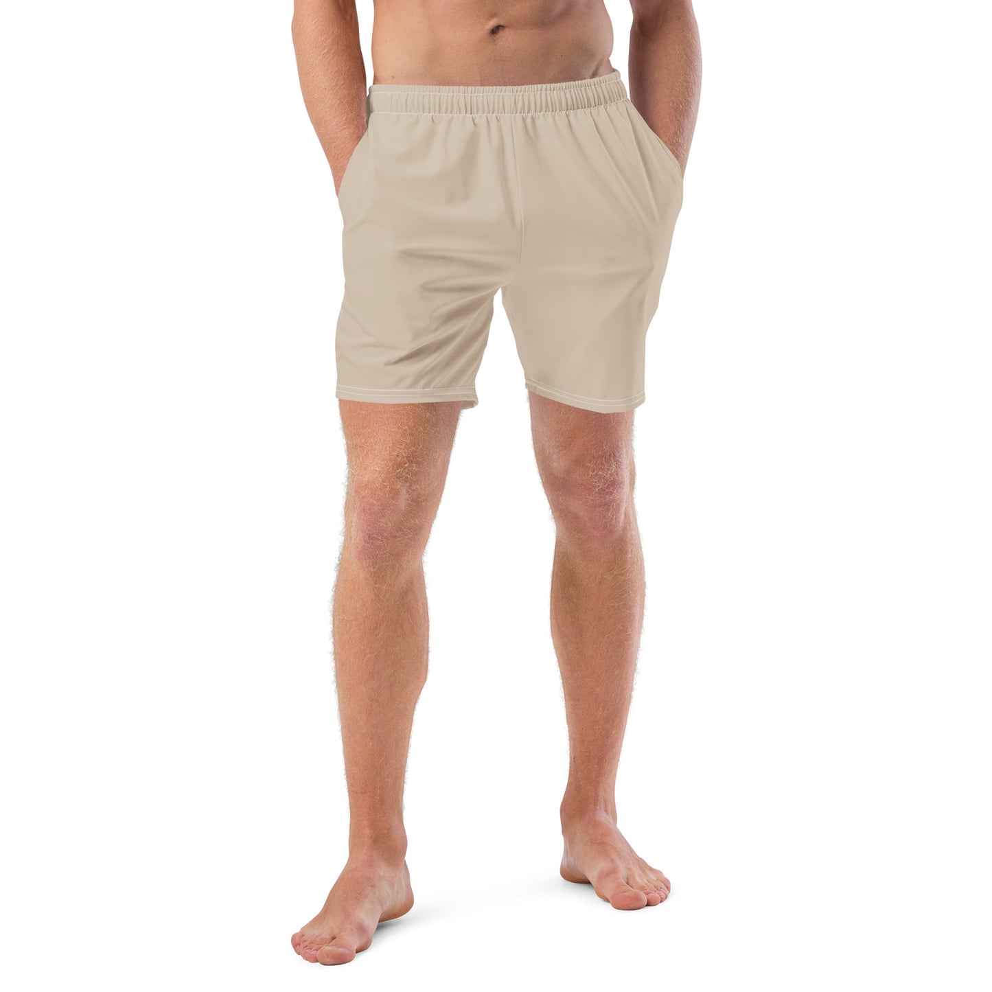 Men's Swim Trunks - Horus Logo (Khaki)