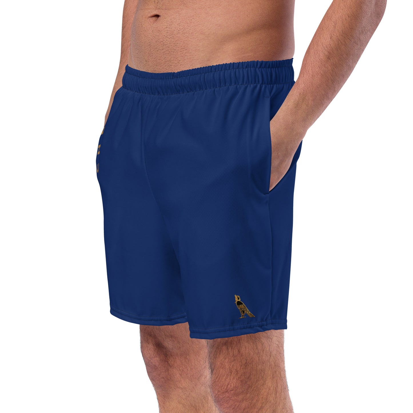Men's Swim Trunks - Cartovche Logo (Navy)