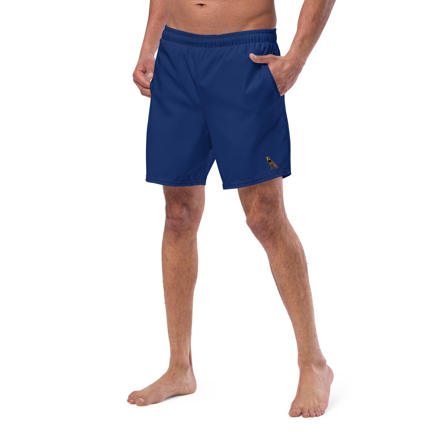 Men's Swim Trunks - Cartovche Logo (Navy)