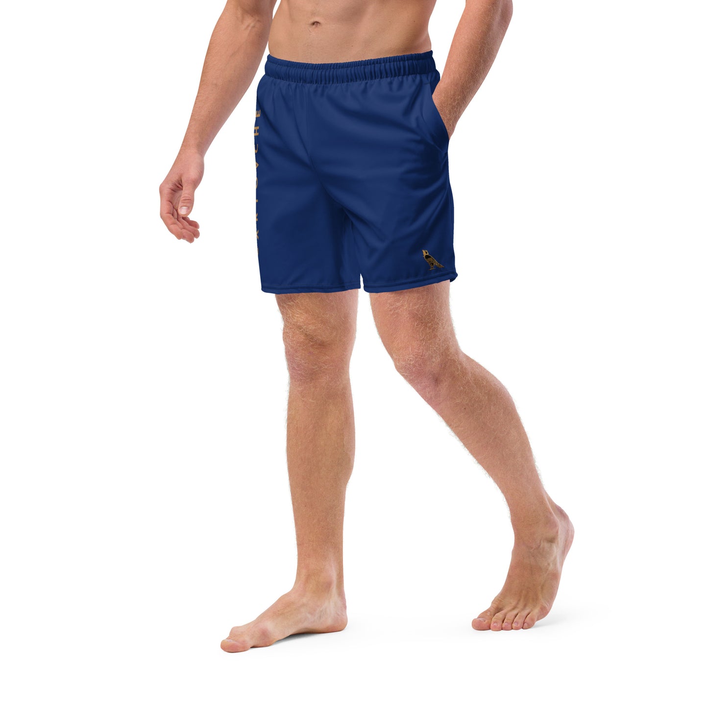 Men's Swim Trunks - Cartovche Logo (Navy)