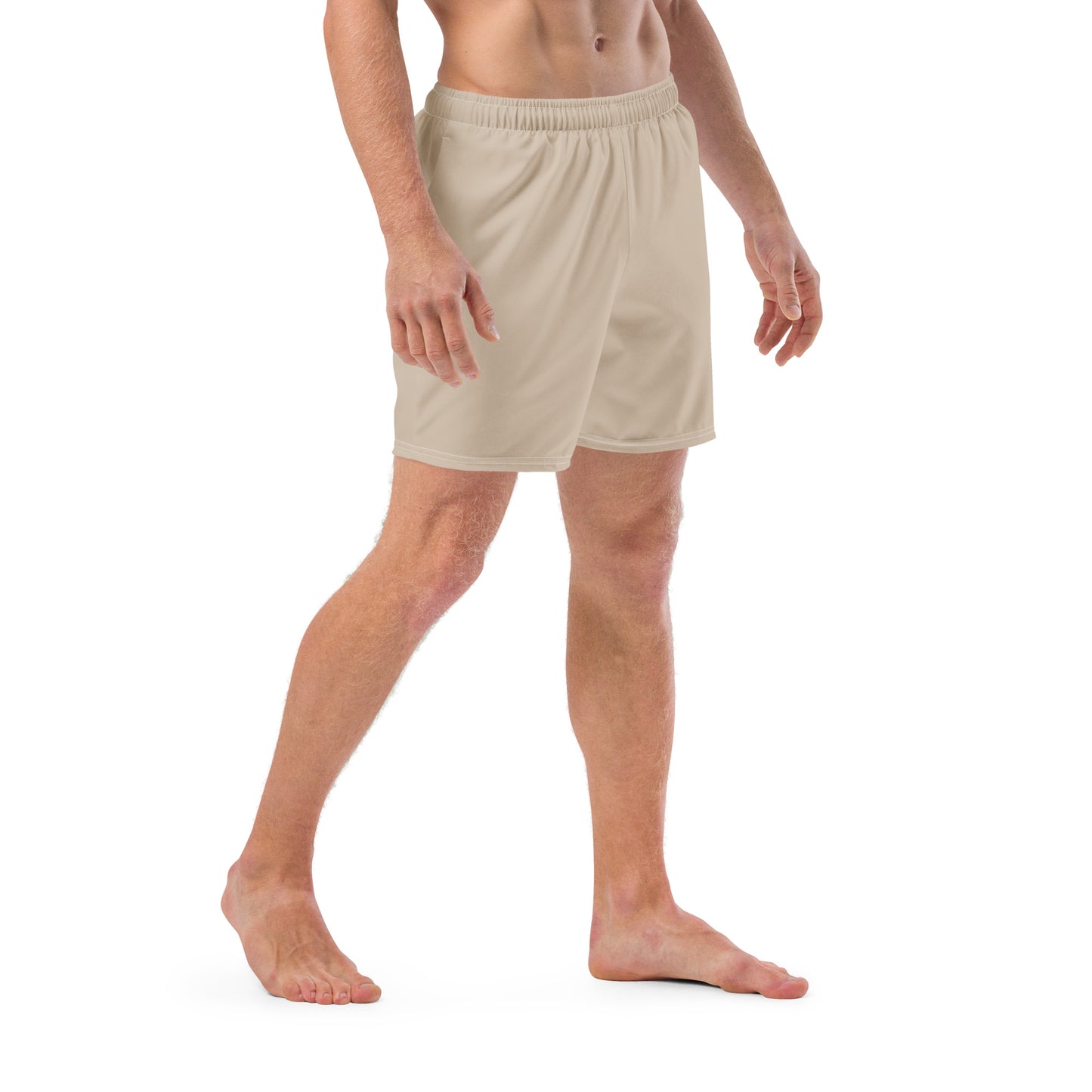 Men's Swim Trunks - Horus Logo (Khaki)