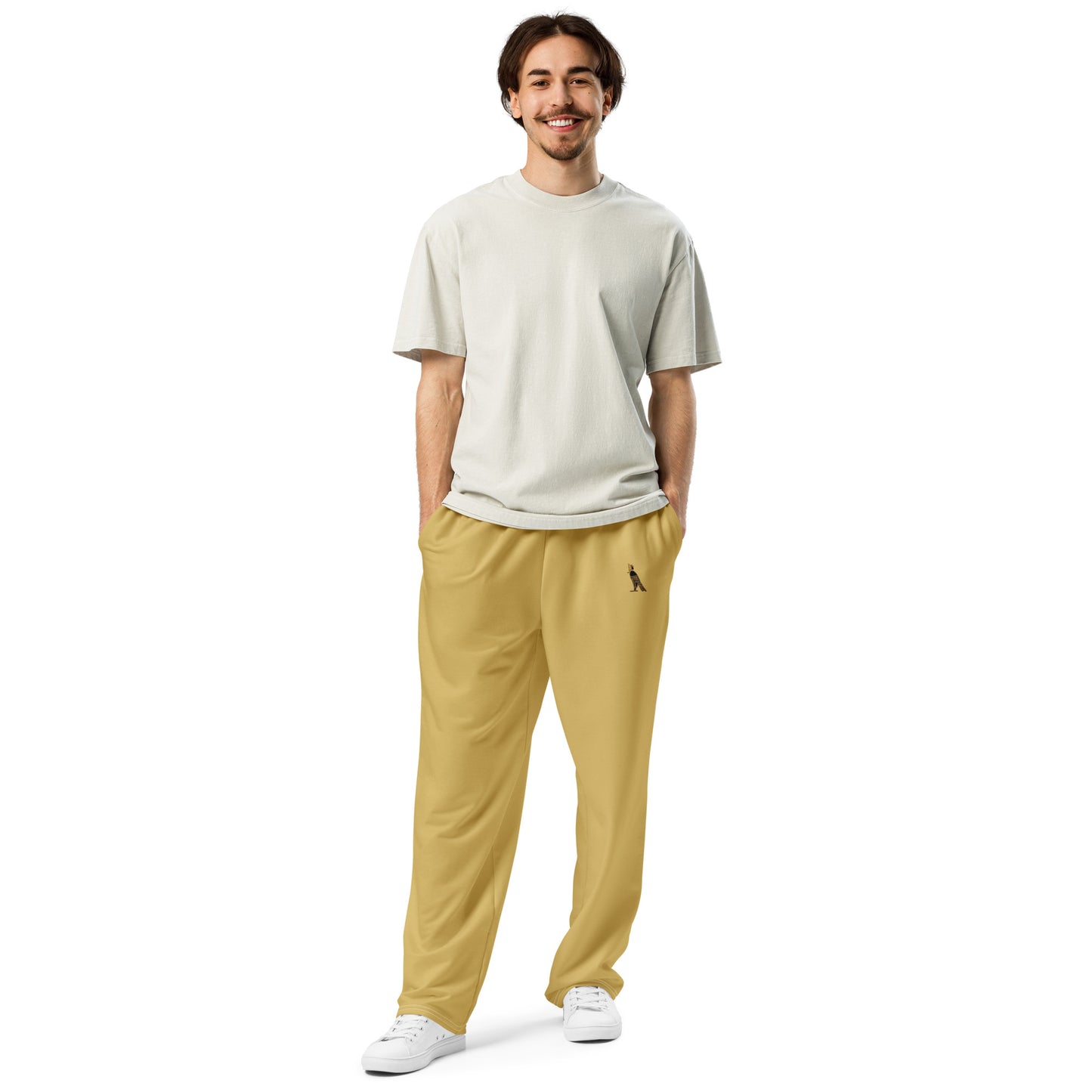 Men's Wide-Leg Joggers | Misted Yellow