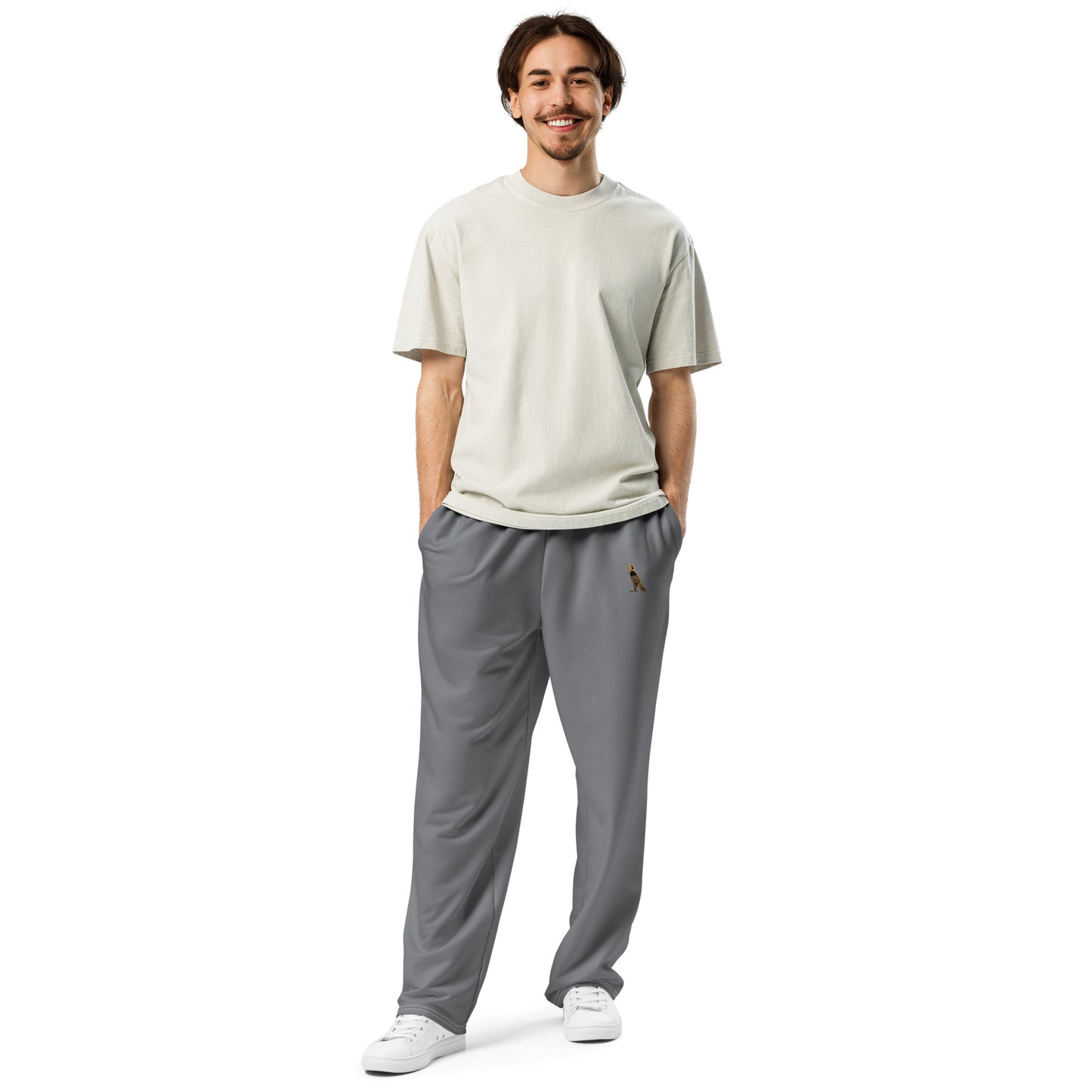 Men's Wide-Leg Joggers | Storm Front Grey