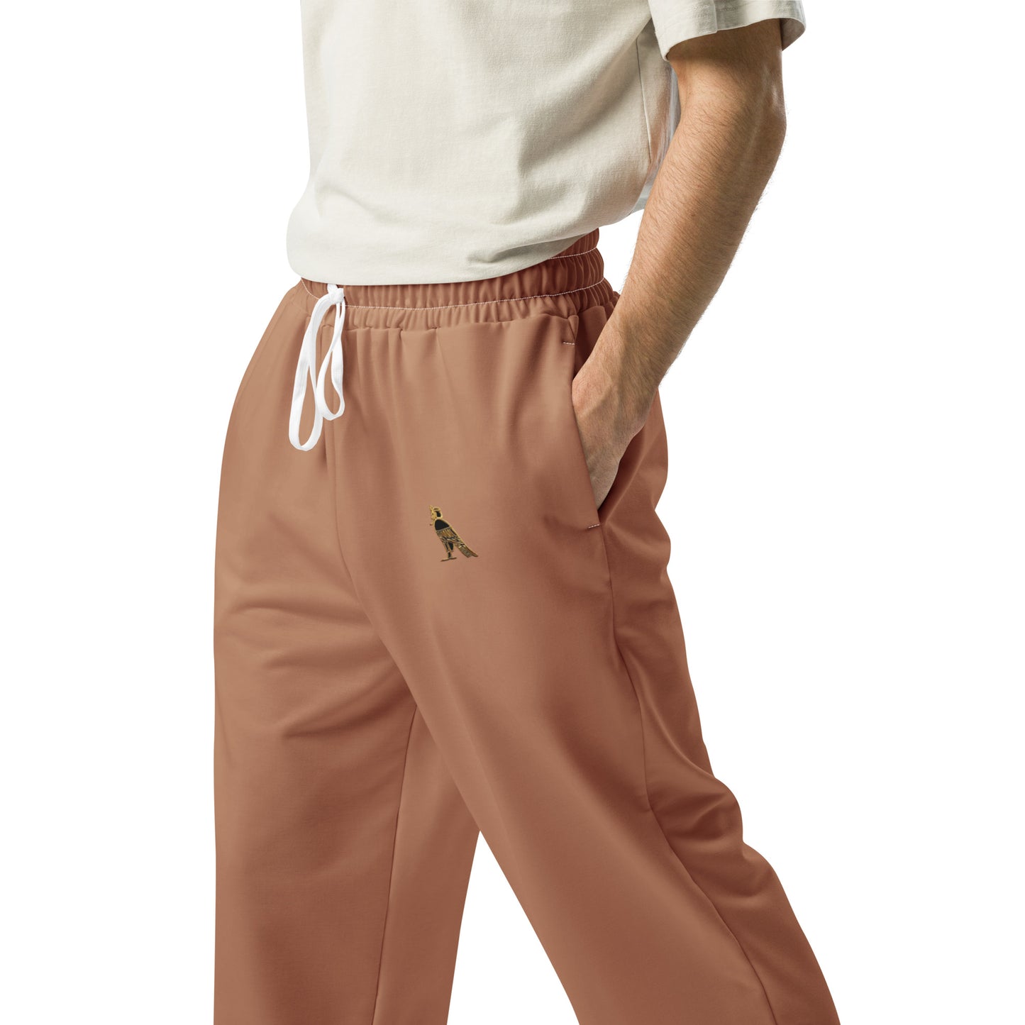 Men's Wide-Leg Joggers | Sunburn Brown