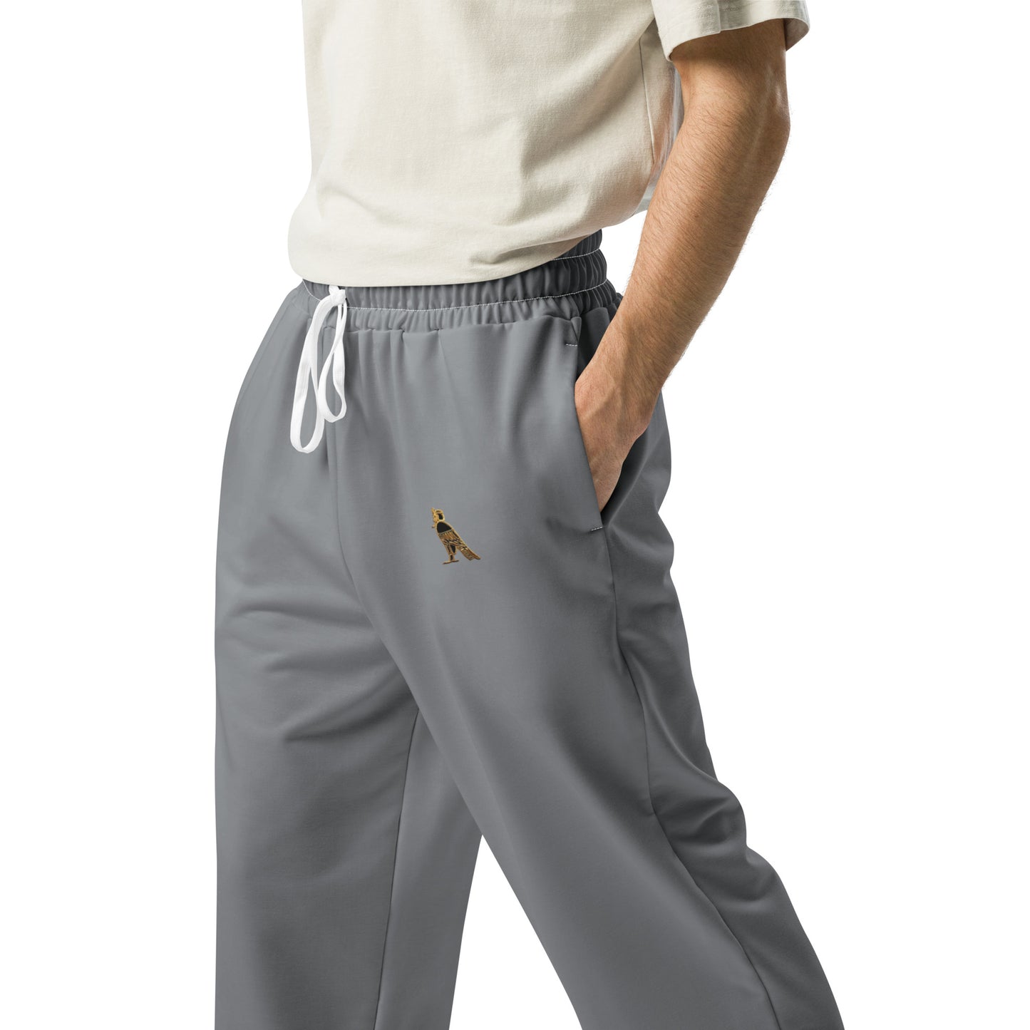 Men's Wide-Leg Joggers | Storm Front Grey
