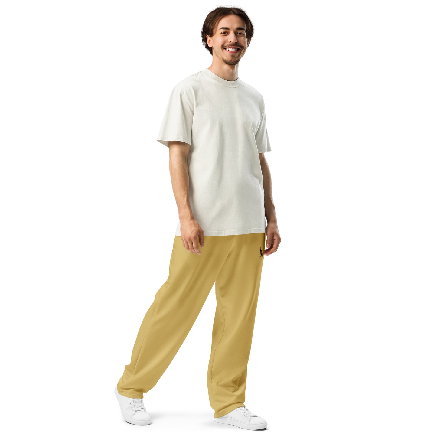 Men's Wide-Leg Joggers | Misted Yellow