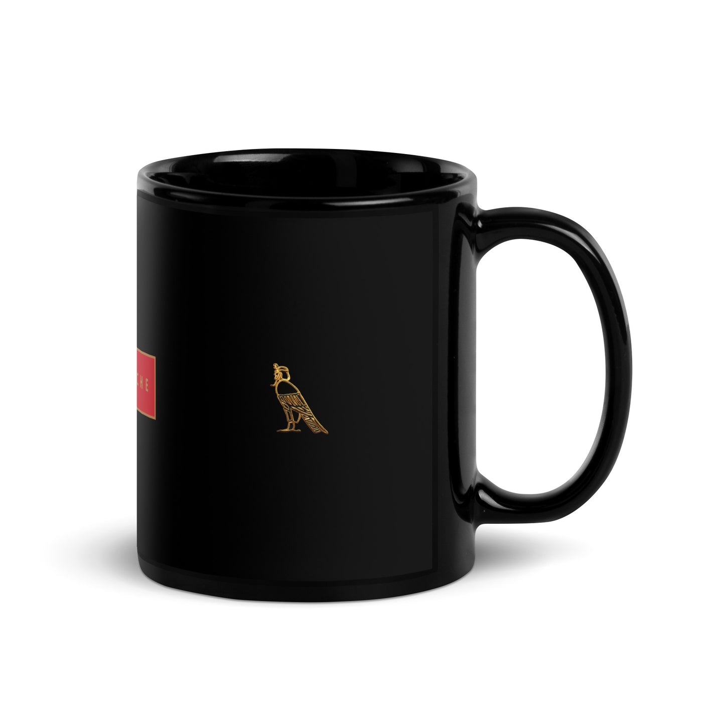 Cartovche Black Ceramic Glossy Mug - 3 Logos | 15oz or 11oz