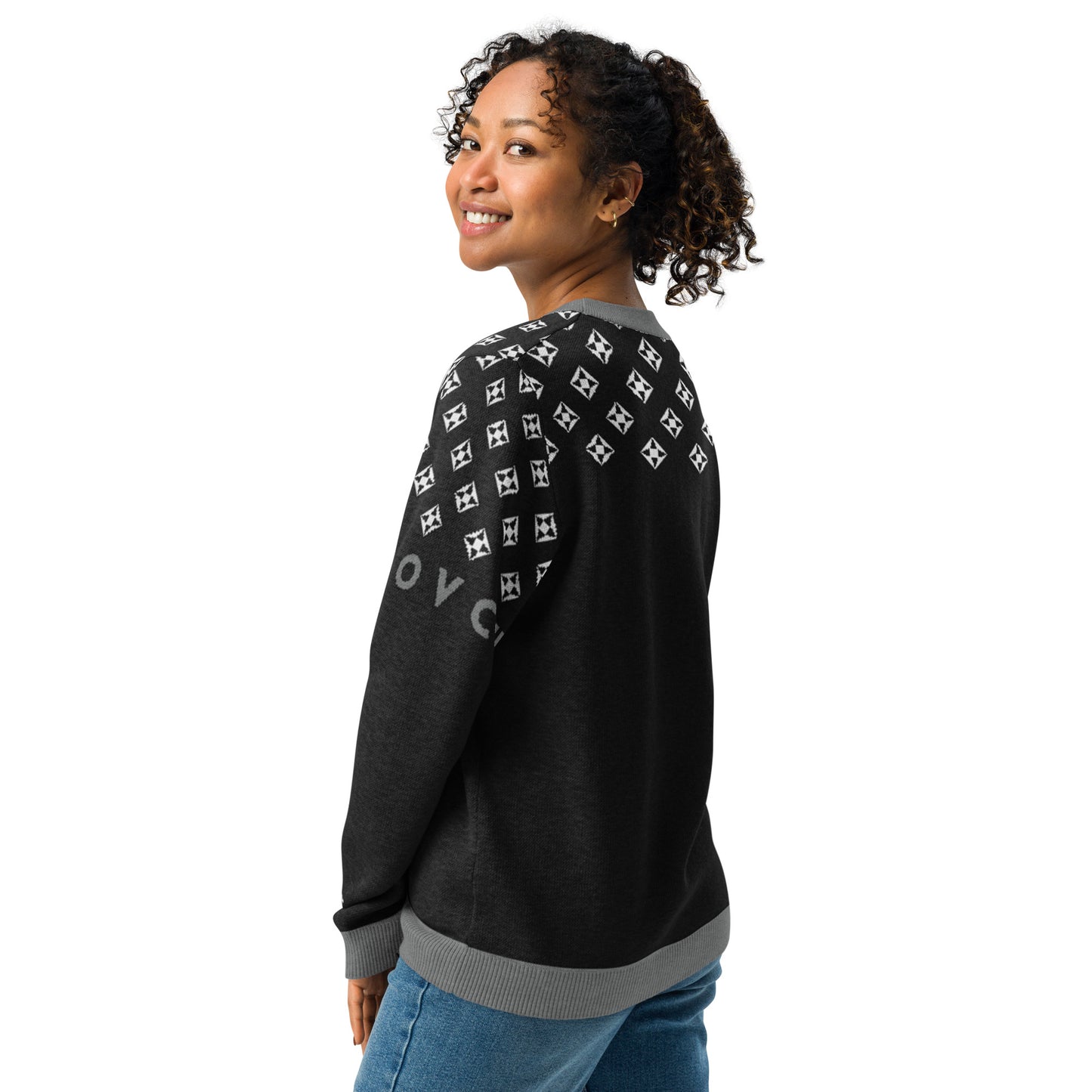 Women's Knitted Crew Neck Sweater | Cartovche