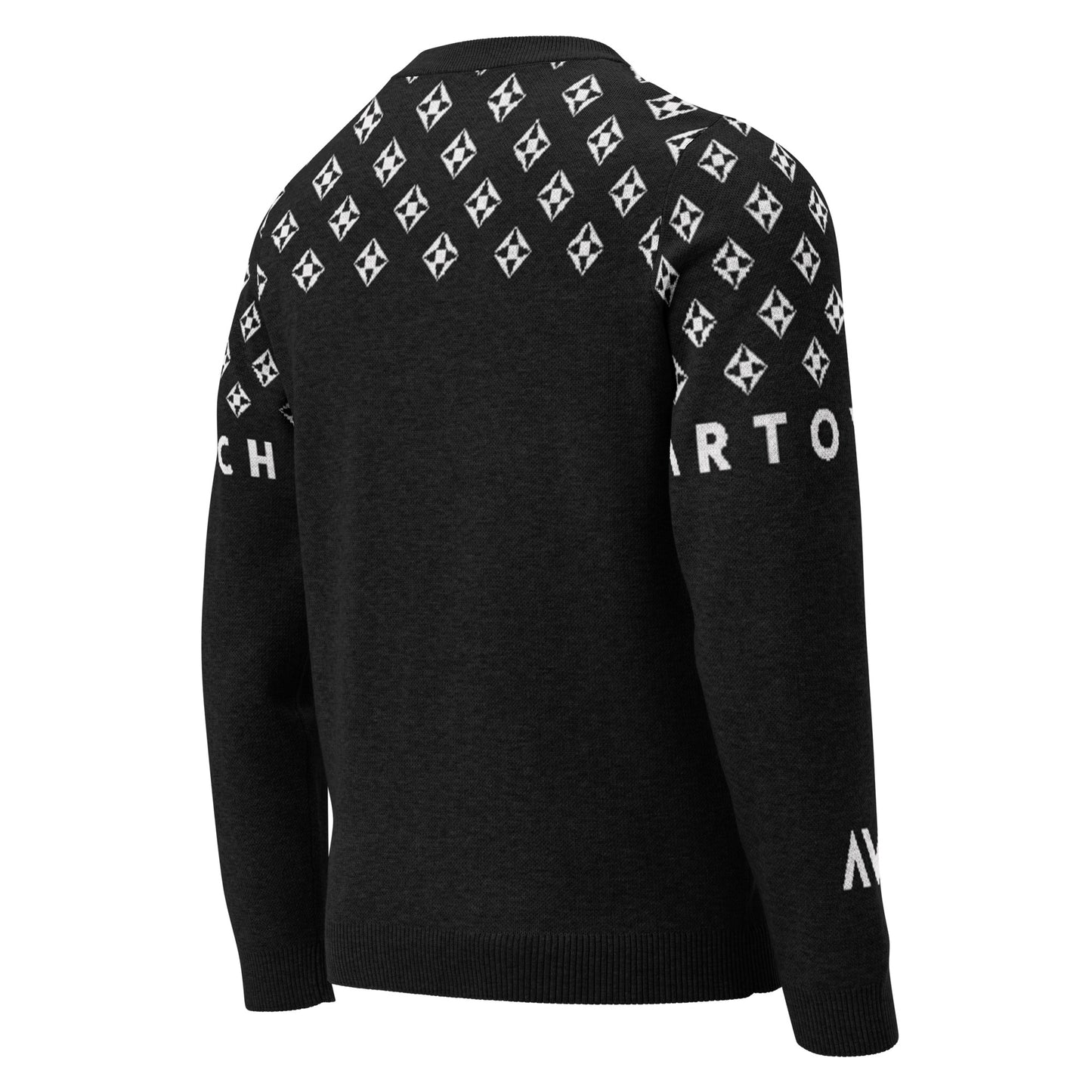 Women's Knitted Crew Neck Sweater | The Wolf
