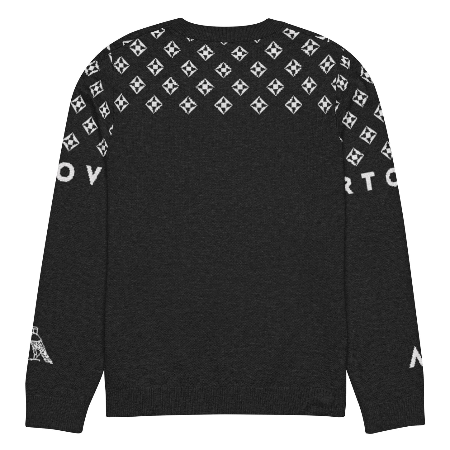 Men's Knitted Crew Neck Sweater | The Wolf