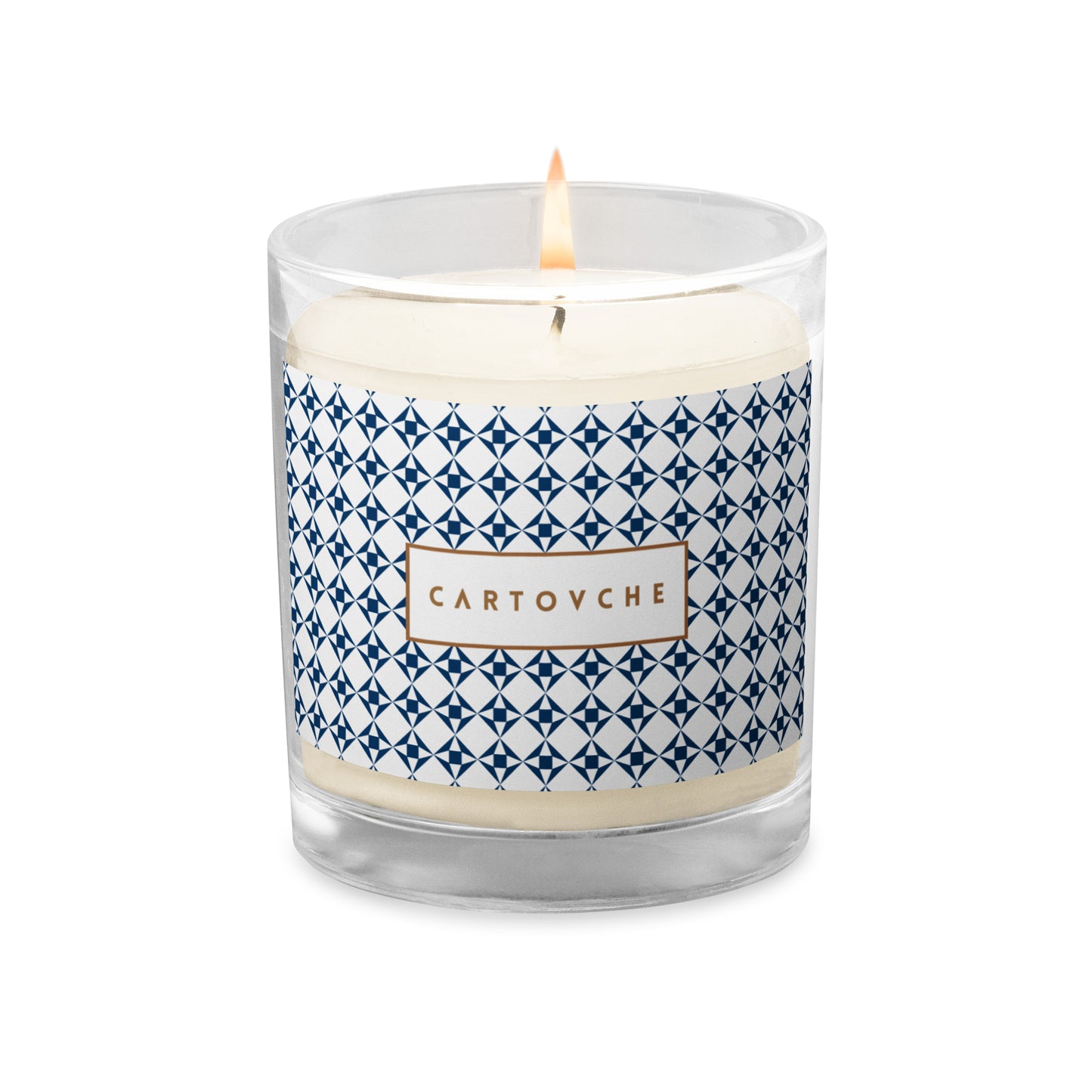 Cartovche Glass Jar Soy Wax Candle